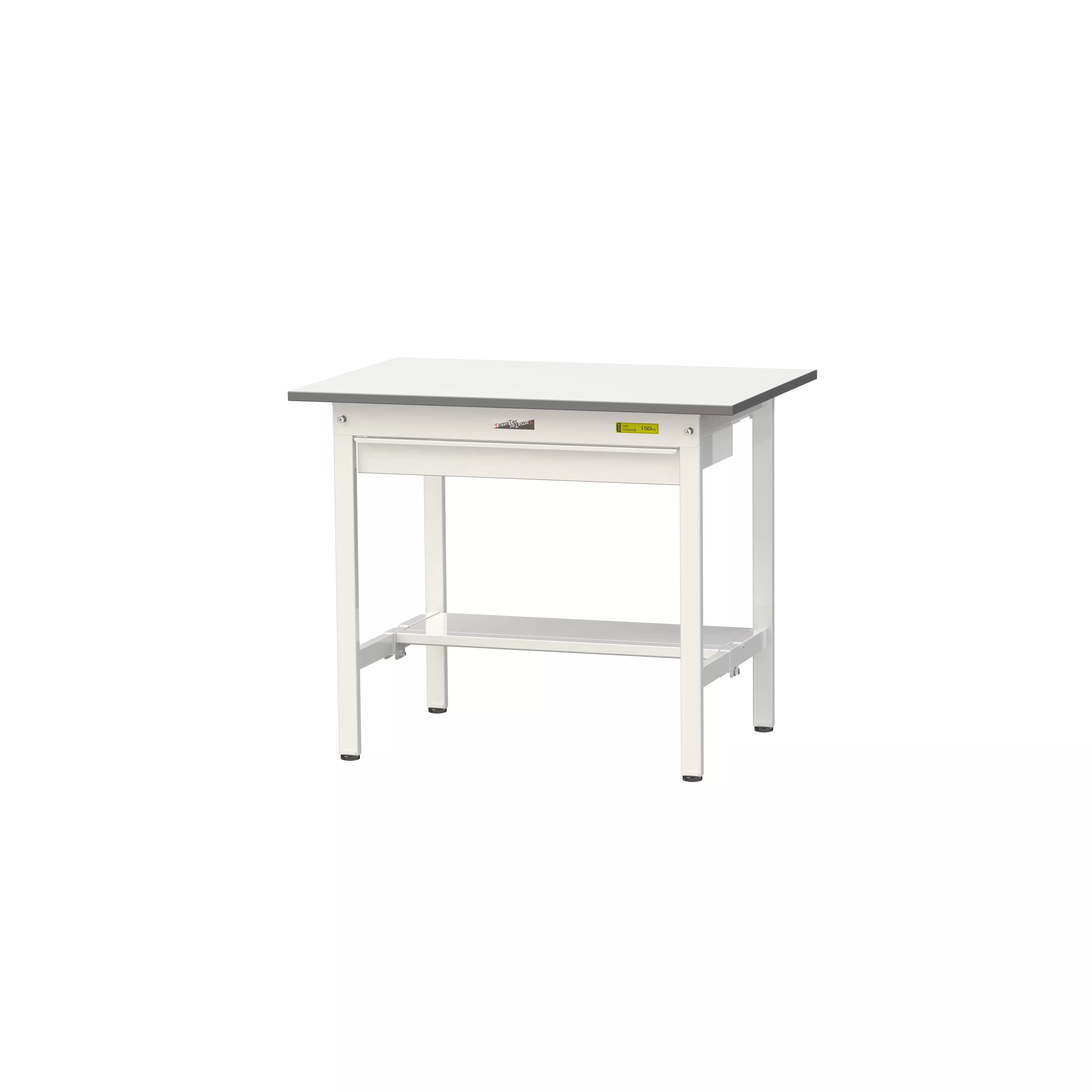 150シリーズ 固定式 ワイド引出し付 H740mm（半面棚板付）