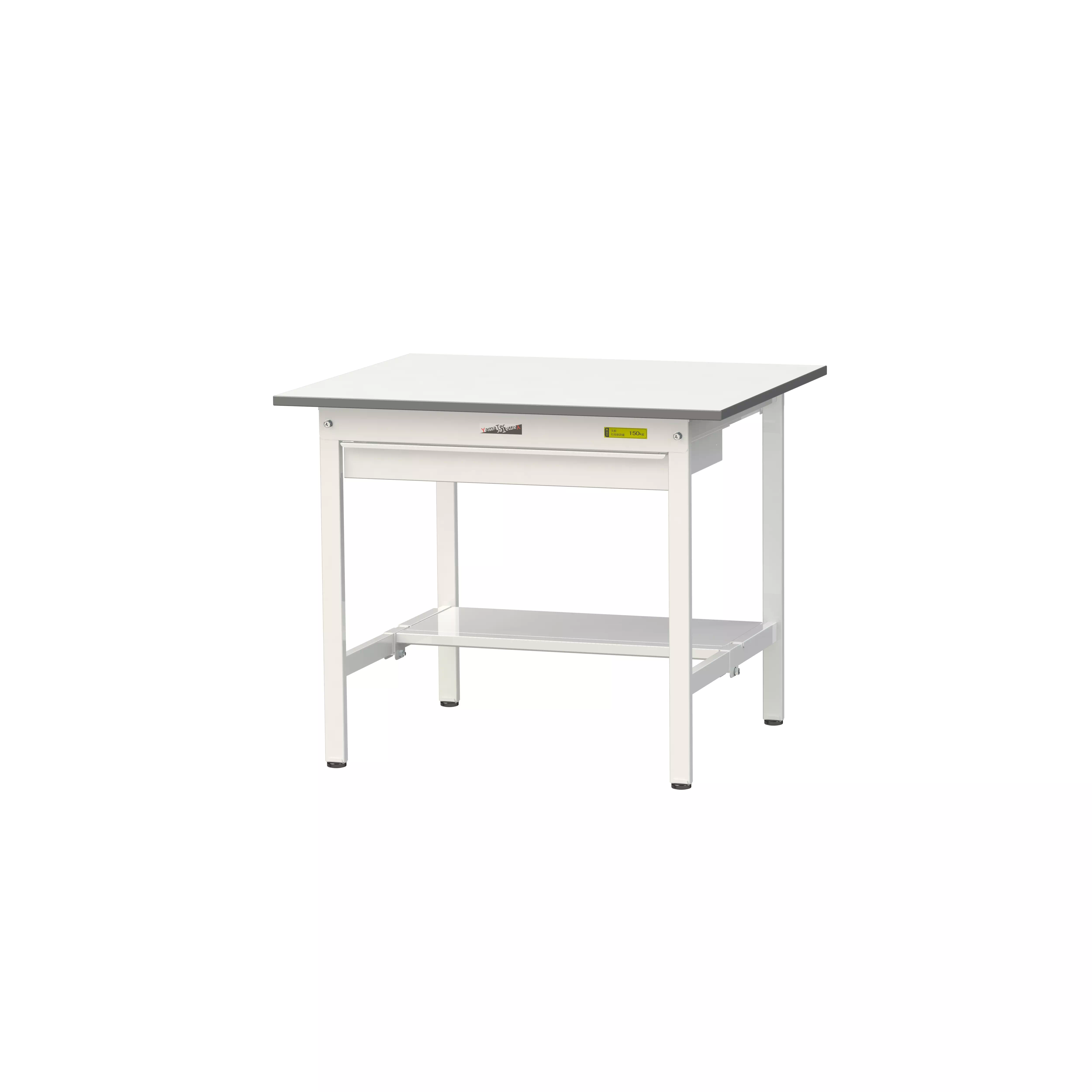 150シリーズ 固定式 ワイド引出し付 H740mm(半面棚板付)