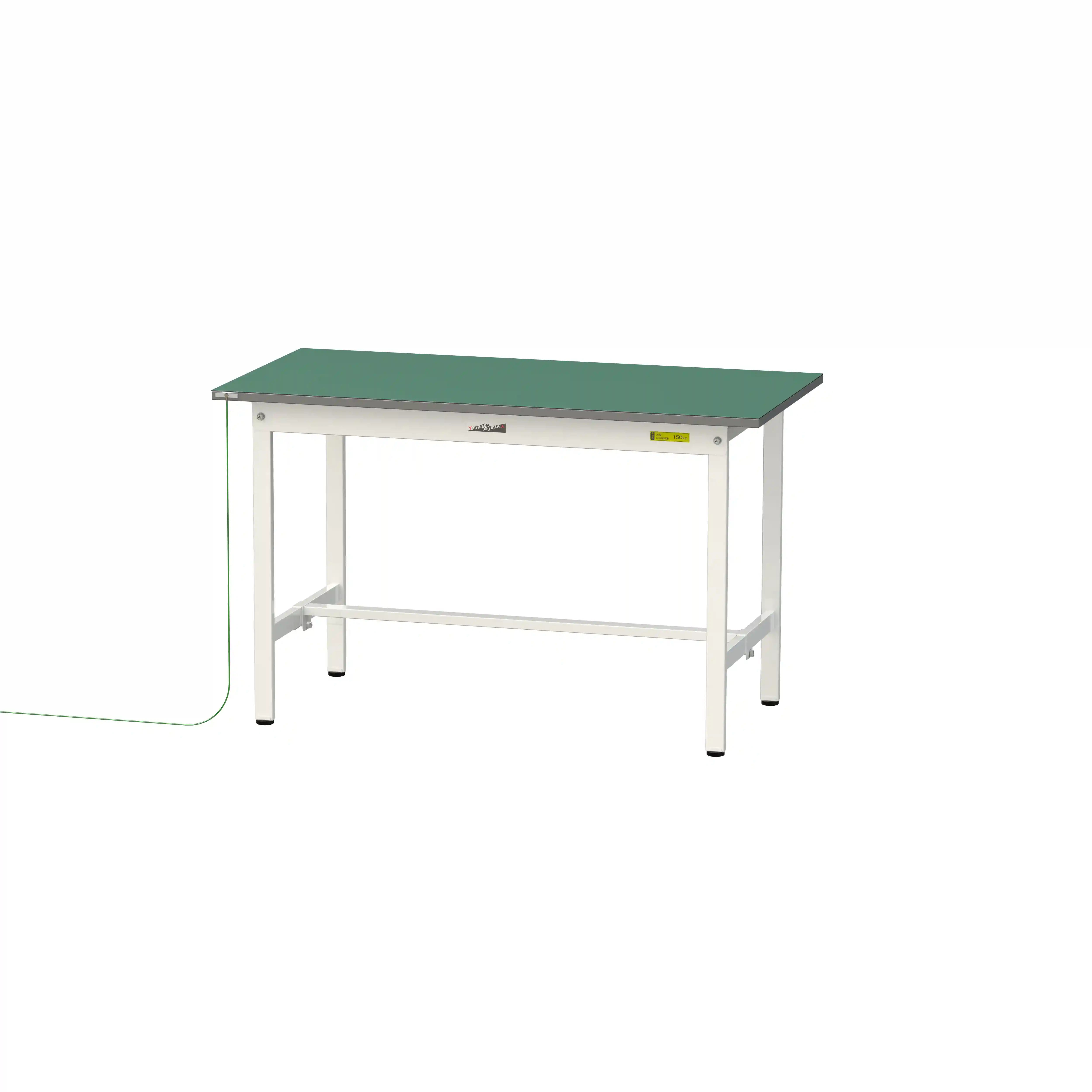 150シリーズ 導電性ゴムマット貼りタイプ 固定式 H740mm