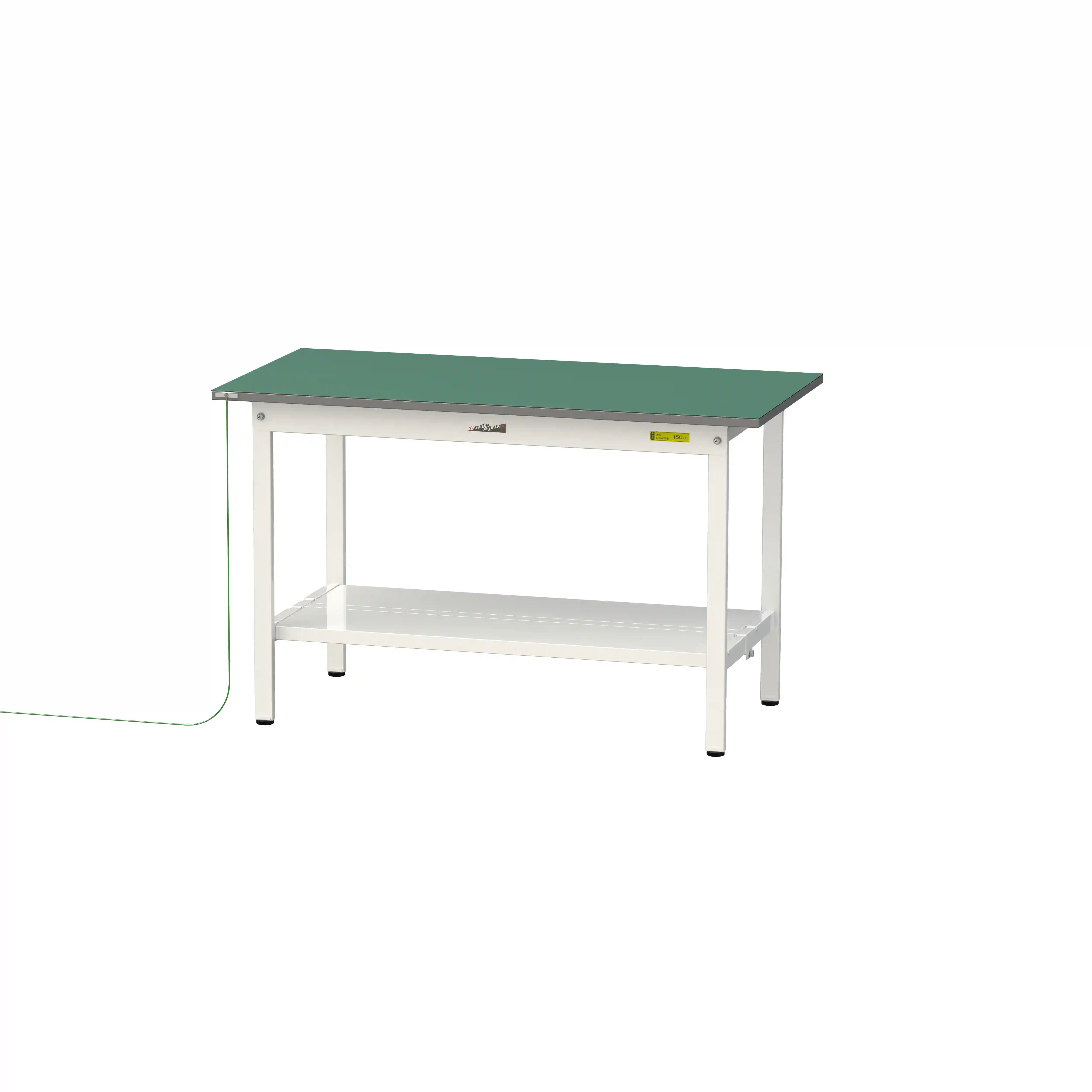 150シリーズ 導電性ゴムマット貼りタイプ 固定式 H740mm(下段全面棚板)