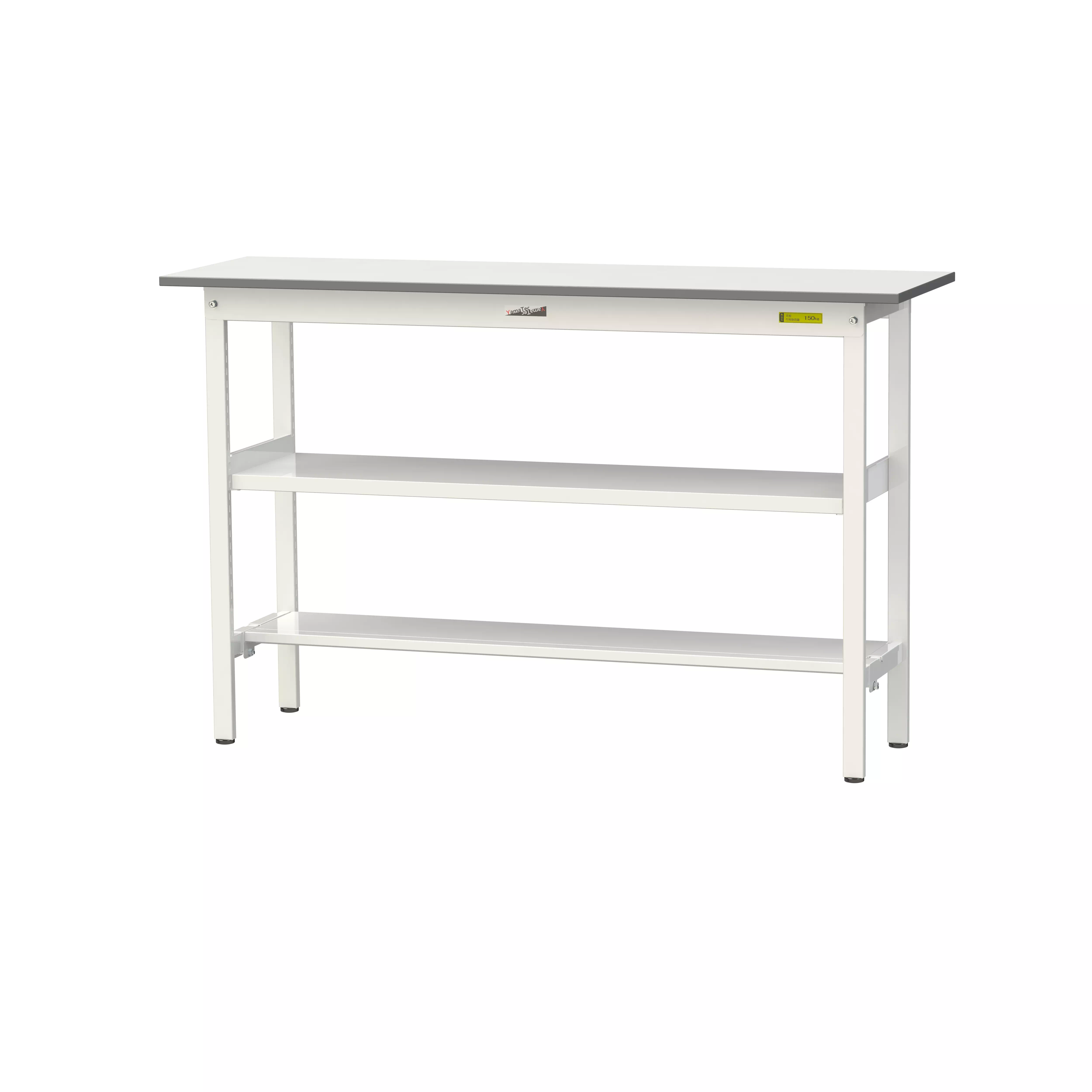 150シリーズ 固定式 中間棚付 H950mm（下段半面棚板）