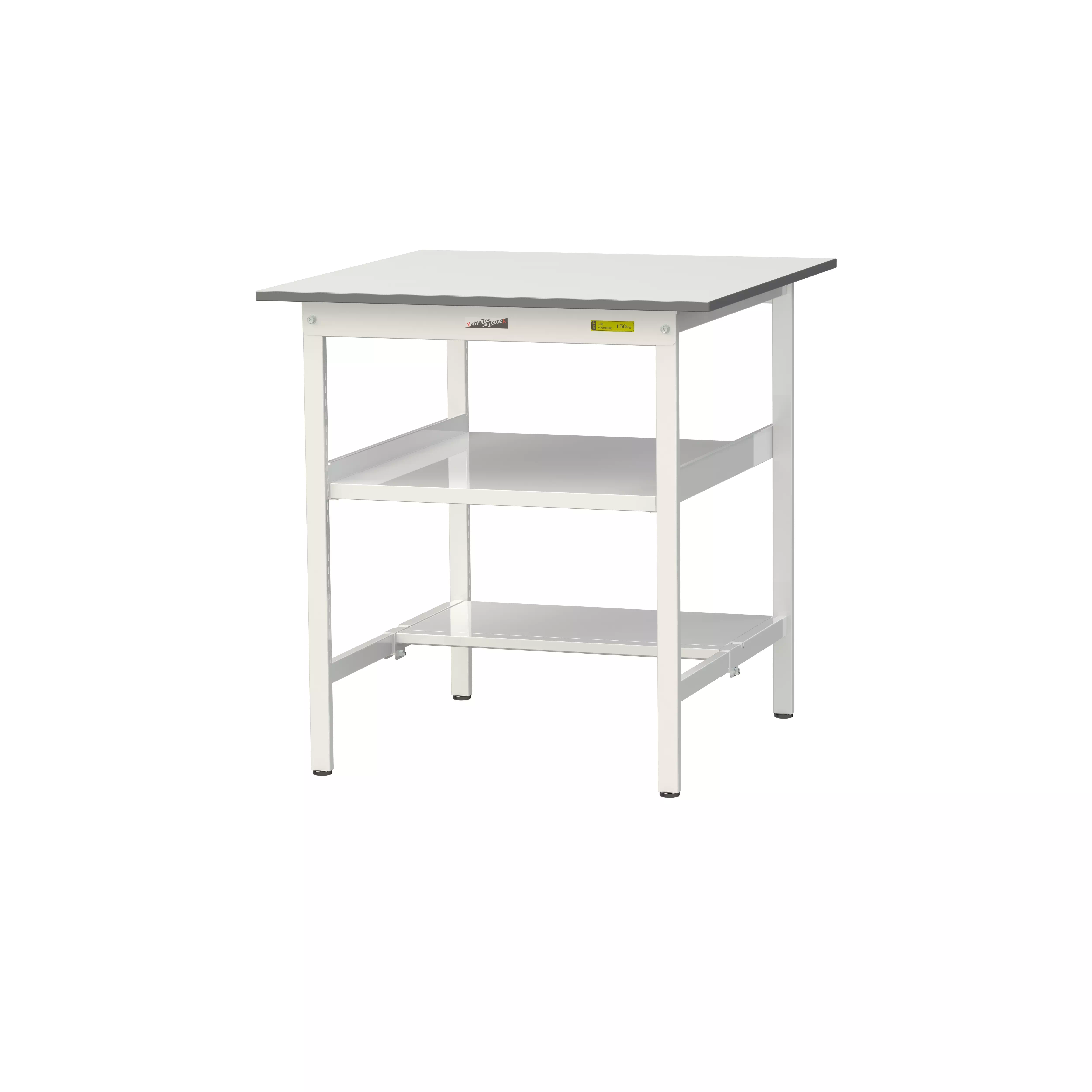 150シリーズ 固定式 中間棚付 H950mm(下段半面棚板)