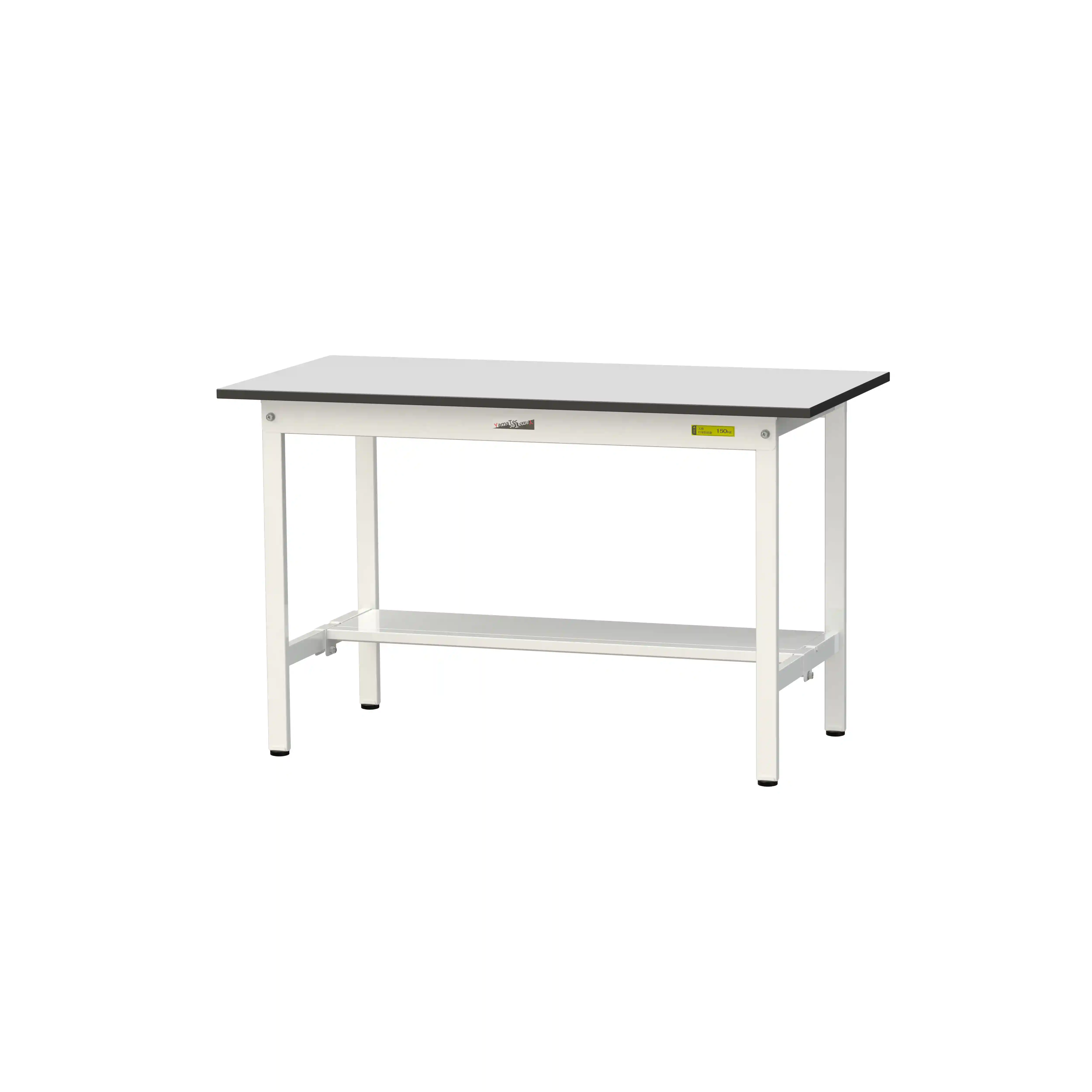 150シリーズ固定式 RoHS2指令対応塩ビシート天板仕様 H740mm(下段半面棚板)