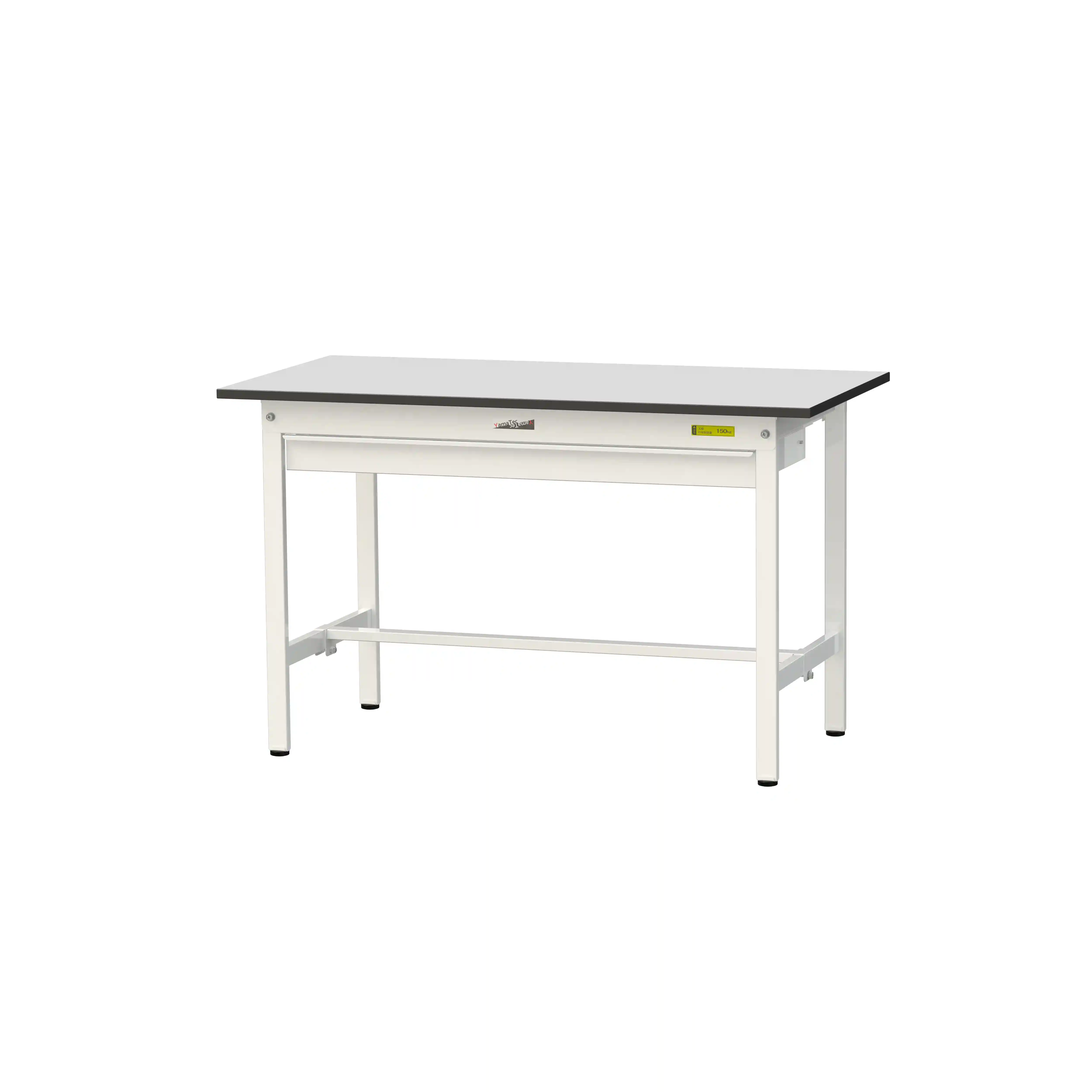 150シリーズ固定式 ワイド引出し付 RoHS2指令対応塩ビシート天板仕様 H740mm