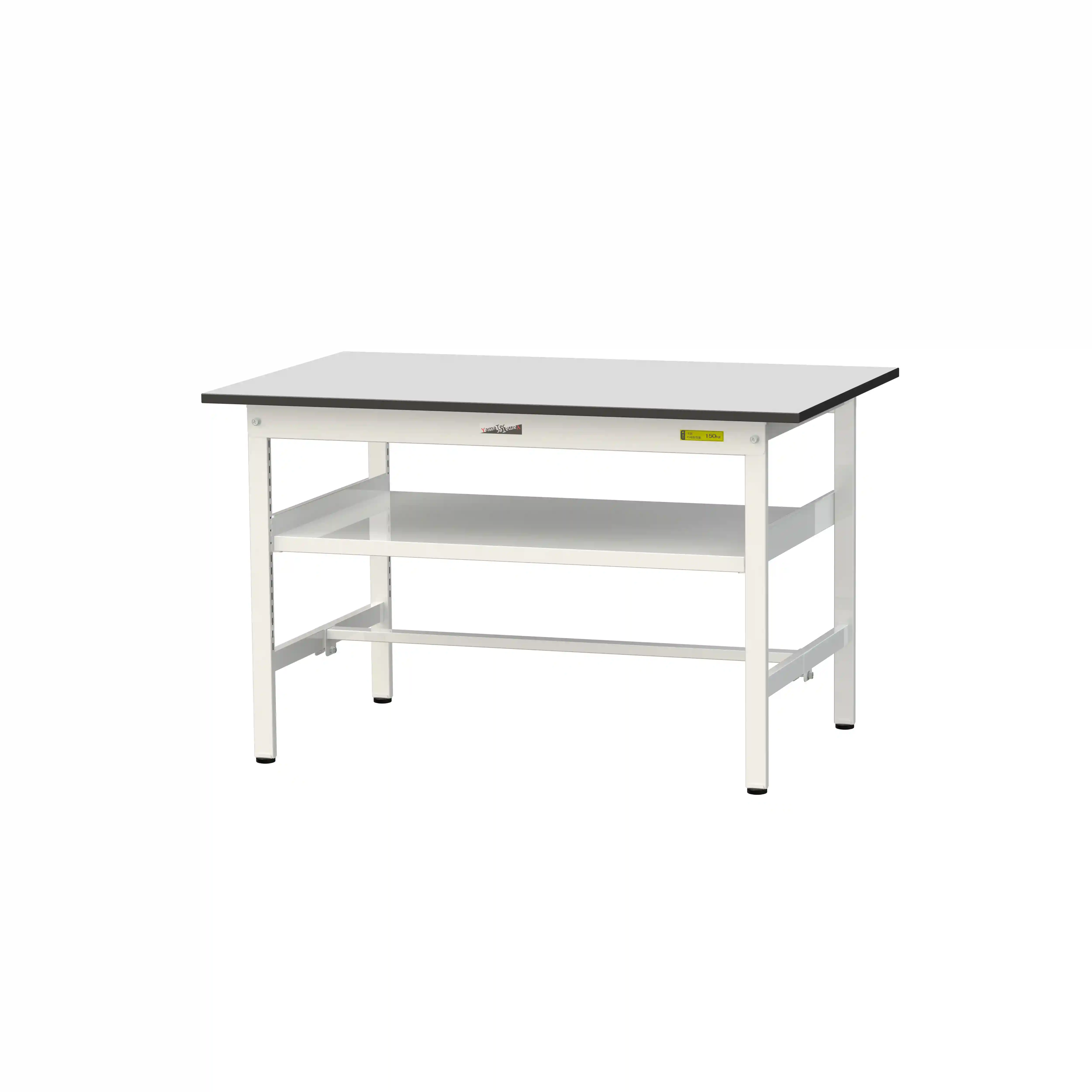 150シリーズ固定式 中間棚付 RoHS2指令対応塩ビシート天板仕様 H740mm