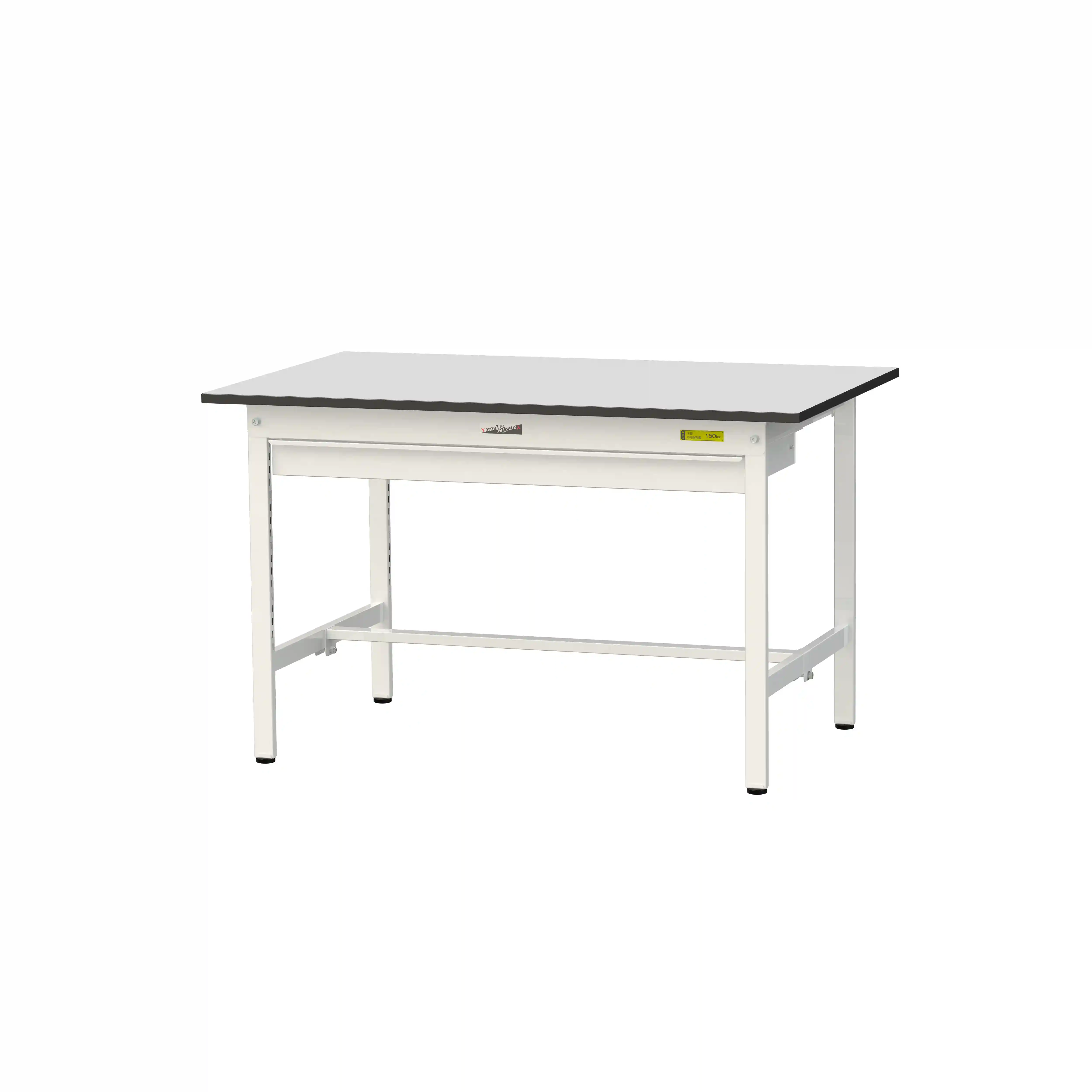 150シリーズ固定式 ワイド引出し付 RoHS2指令対応塩ビシート天板仕様 H740mm