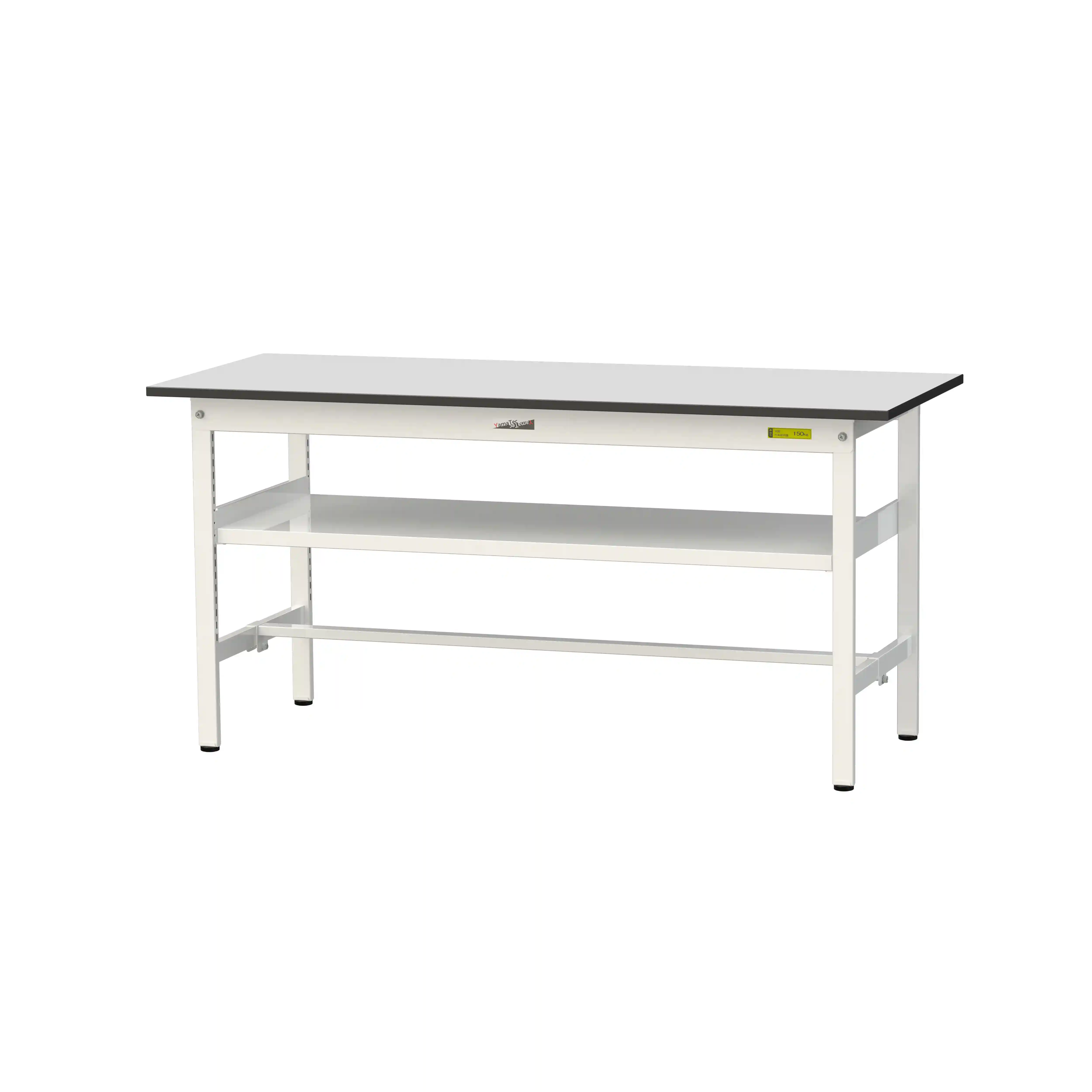 150シリーズ固定式 中間棚付 RoHS2指令対応塩ビシート天板仕様 H740mm