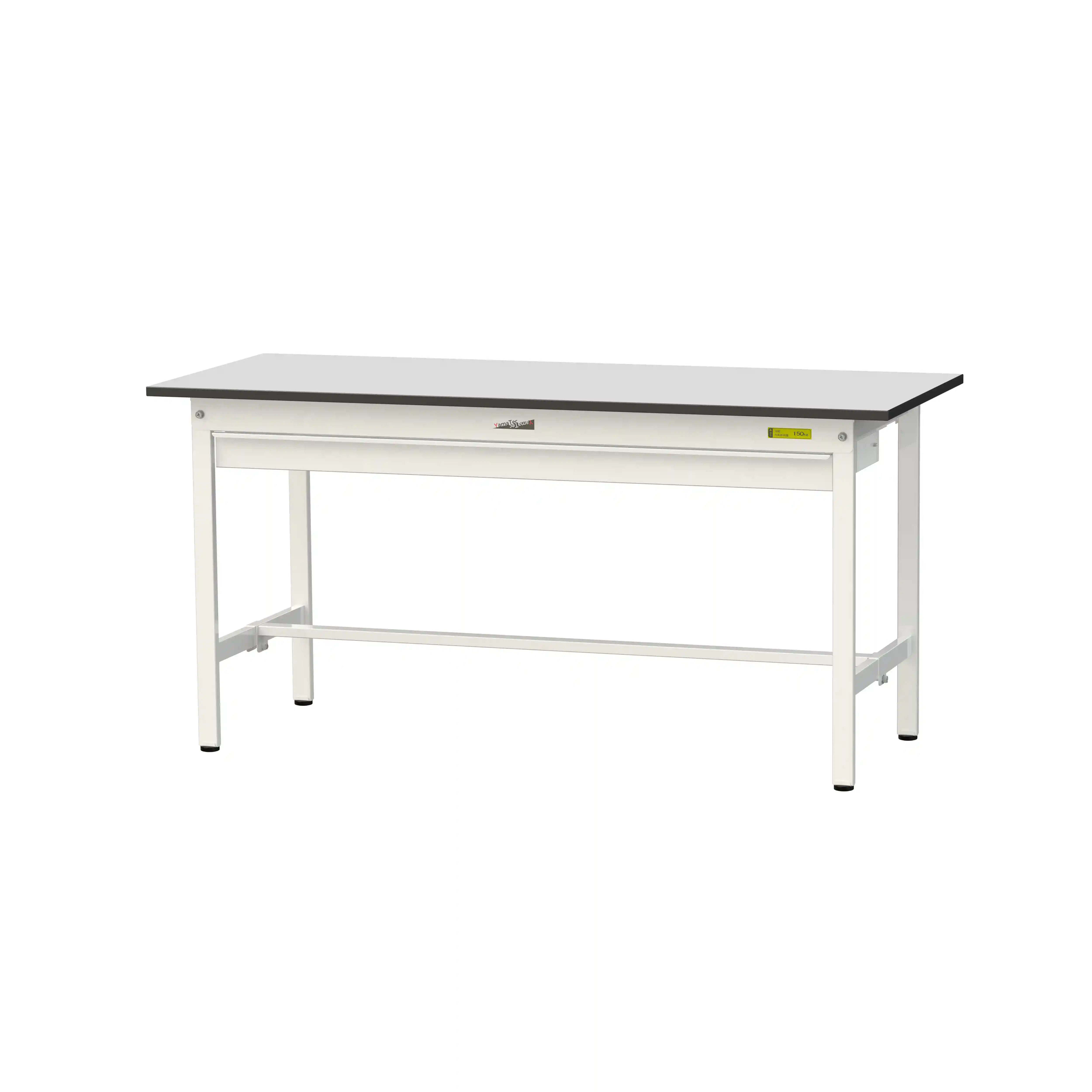 150シリーズ固定式 ワイド引出し付 RoHS2指令対応塩ビシート天板仕様 H740mm