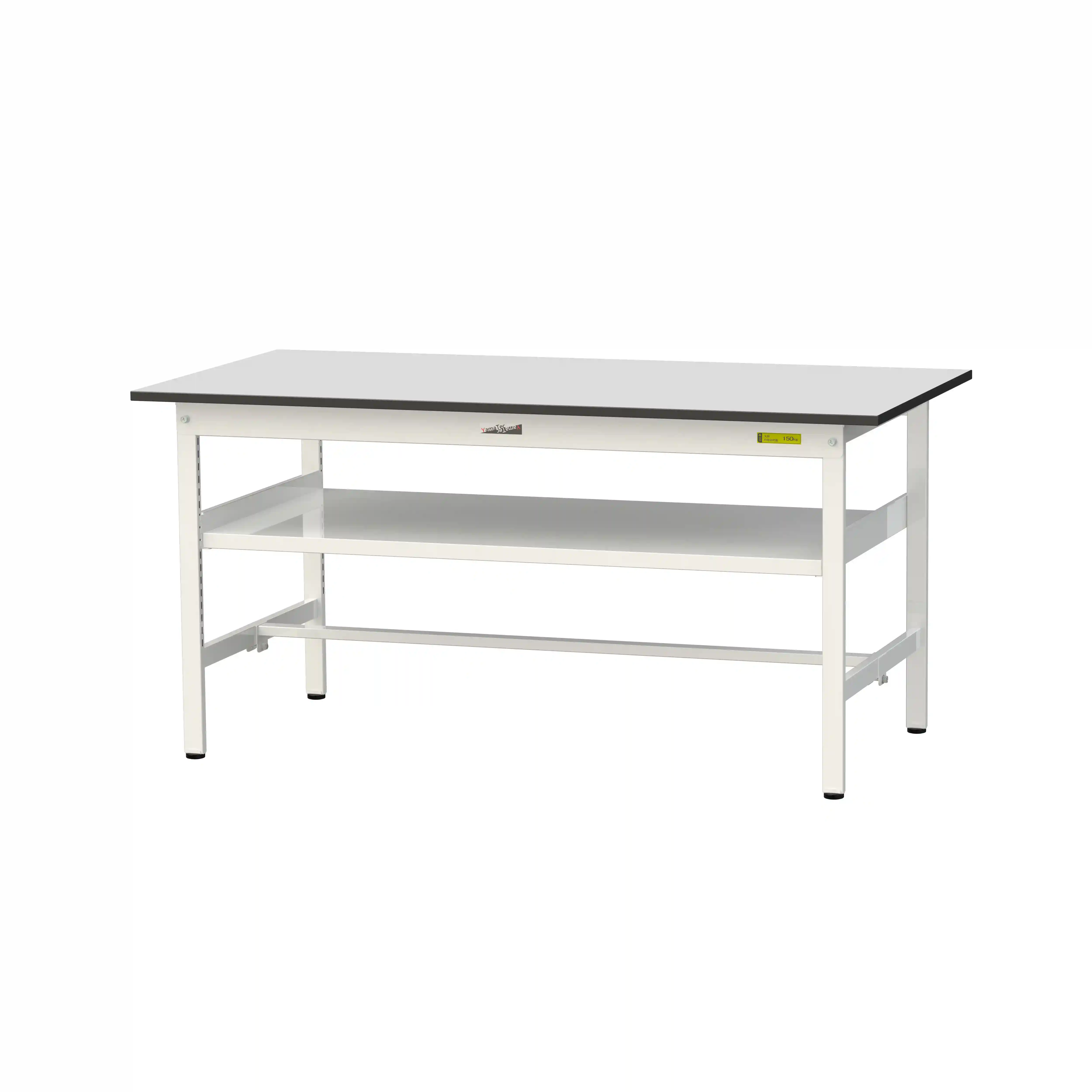 150シリーズ固定式 中間棚付 RoHS2指令対応塩ビシート天板仕様 H740mm