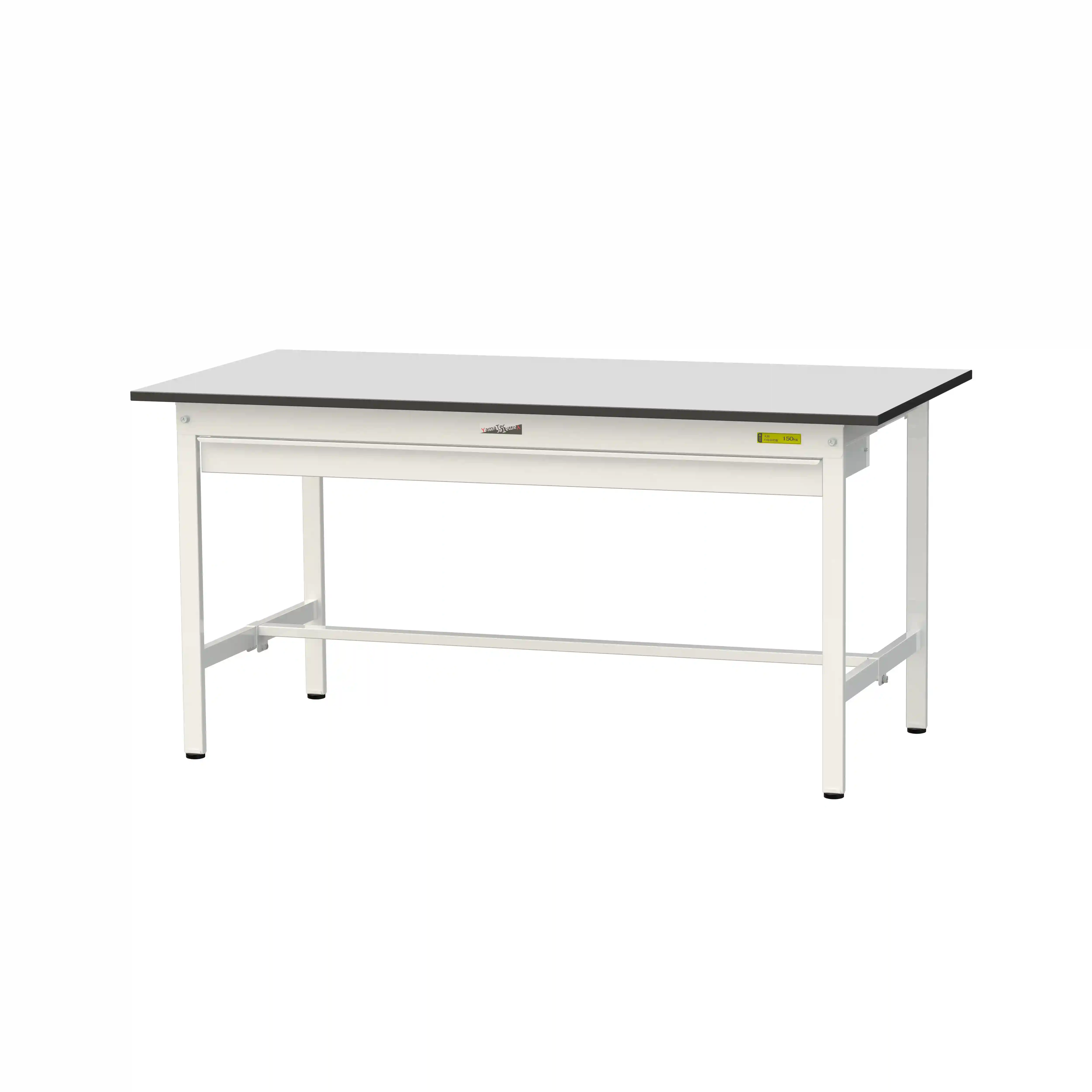 150シリーズ固定式 ワイド引出し付 RoHS2指令対応塩ビシート天板仕様 H740mm