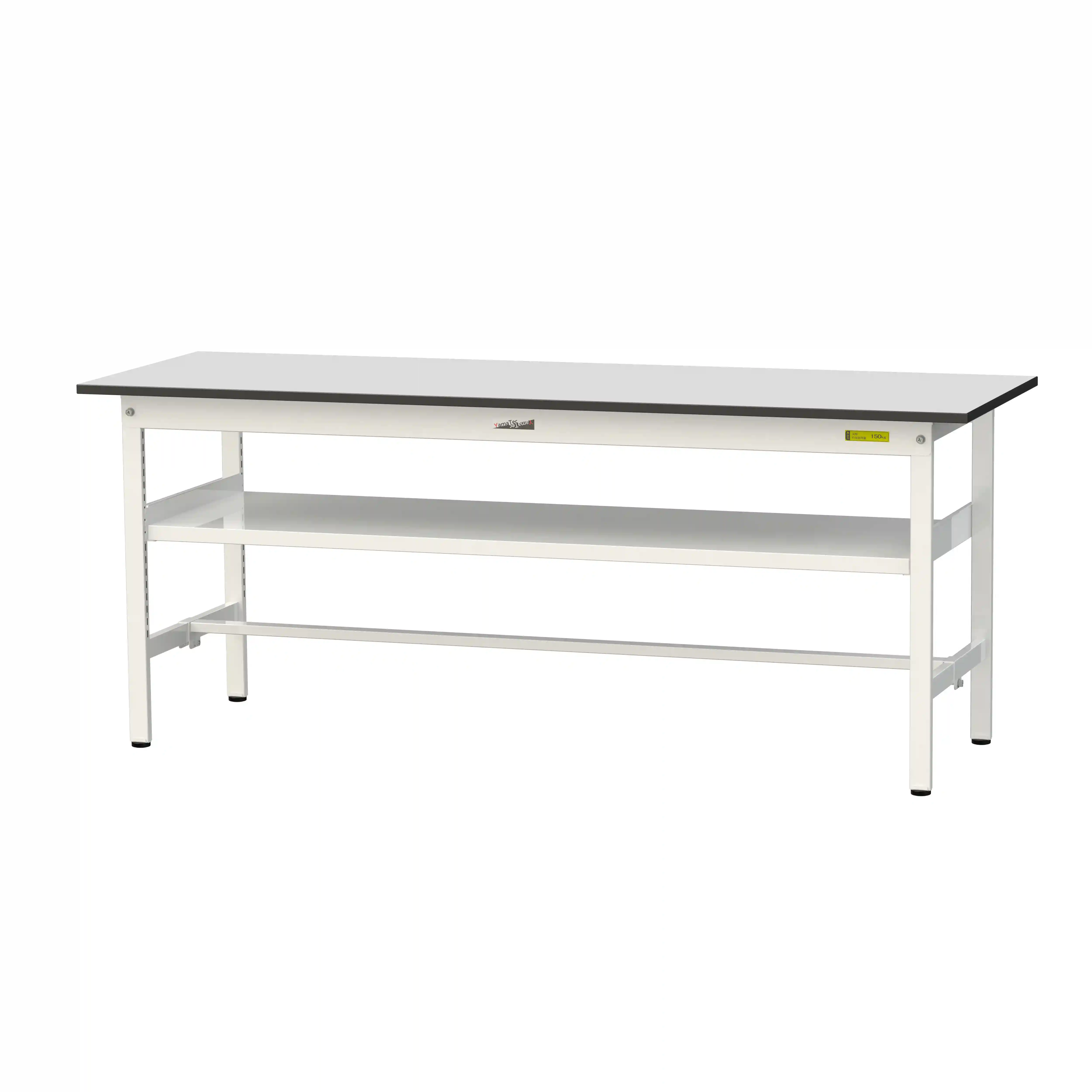 150シリーズ固定式 中間棚付 RoHS2指令対応塩ビシート天板仕様 H740mm