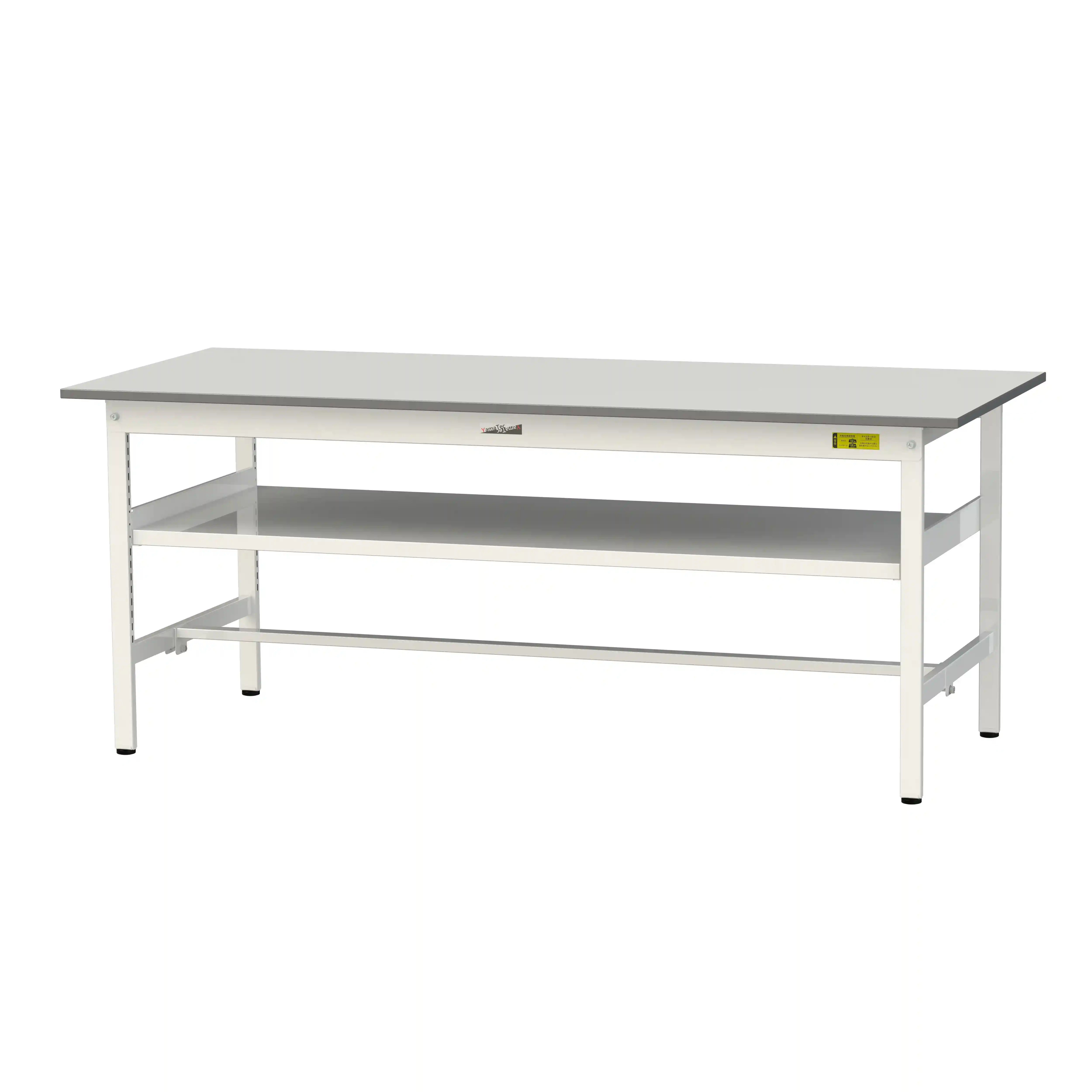 150シリーズ固定式 中間棚付 RoHS2指令対応塩ビシート天板仕様 H740mm