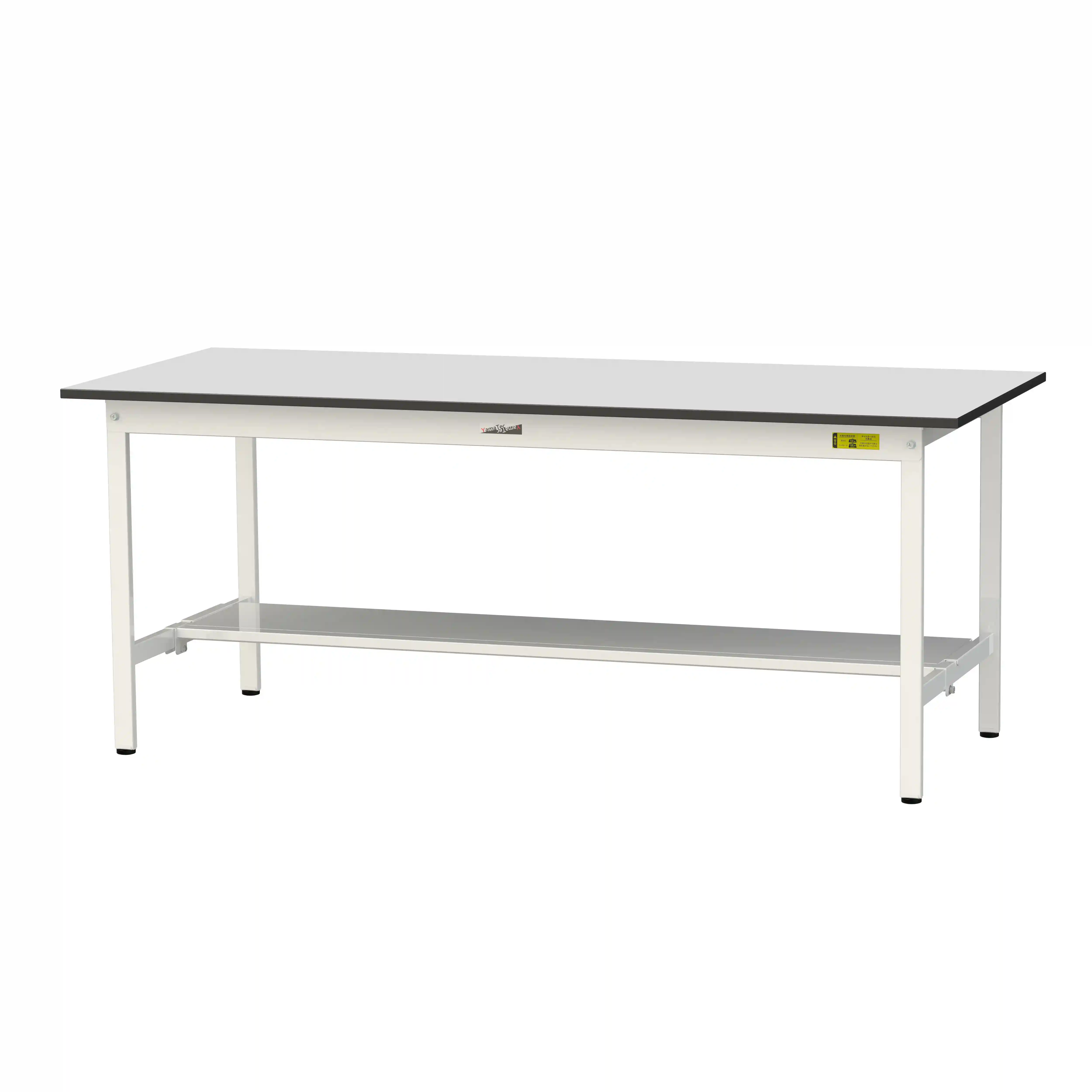 150シリーズ固定式 RoHS2指令対応塩ビシート天板仕様 H740mm(下段半面棚板)