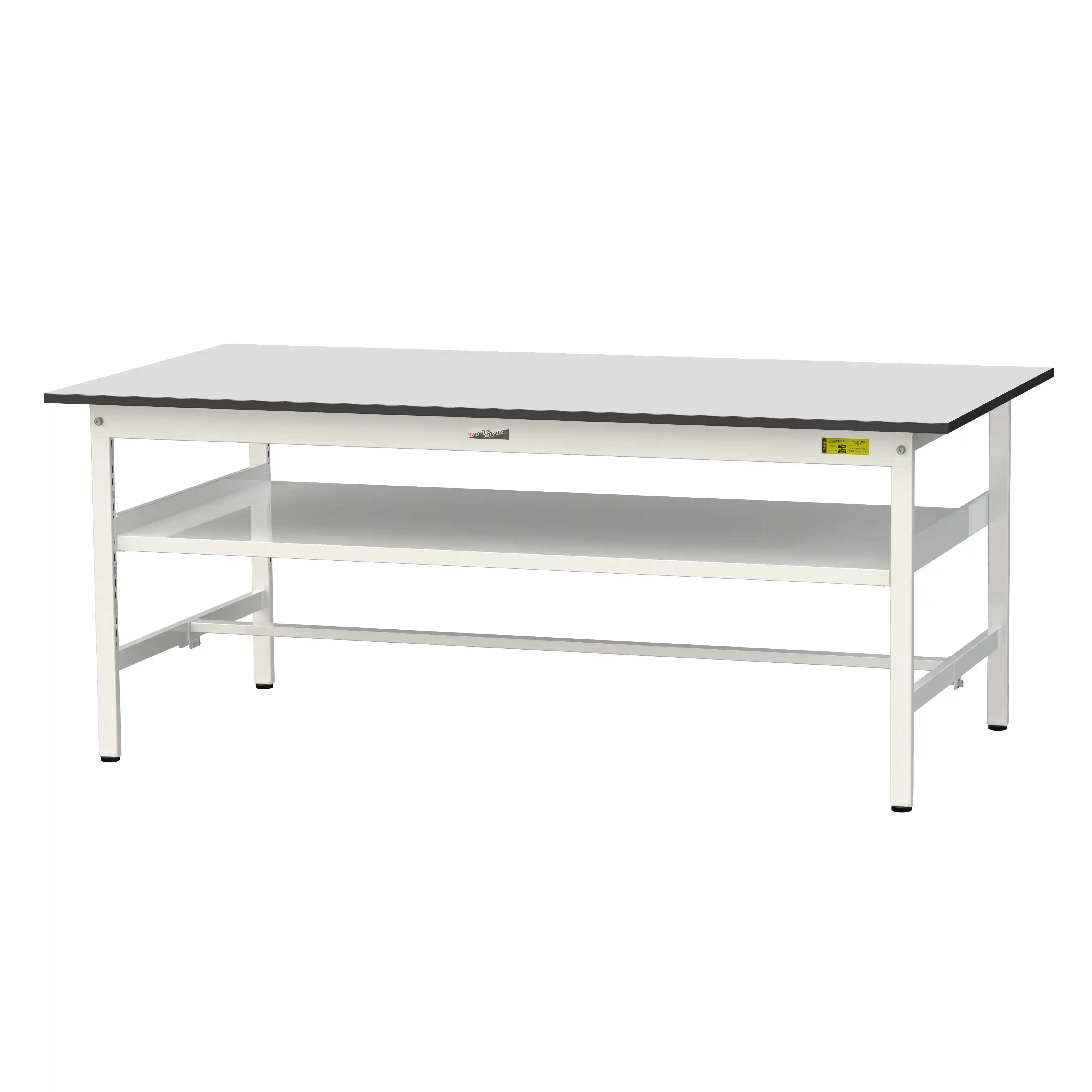 150シリーズ固定式 中間棚付 RoHS2指令対応塩ビシート天板仕様 H740mm