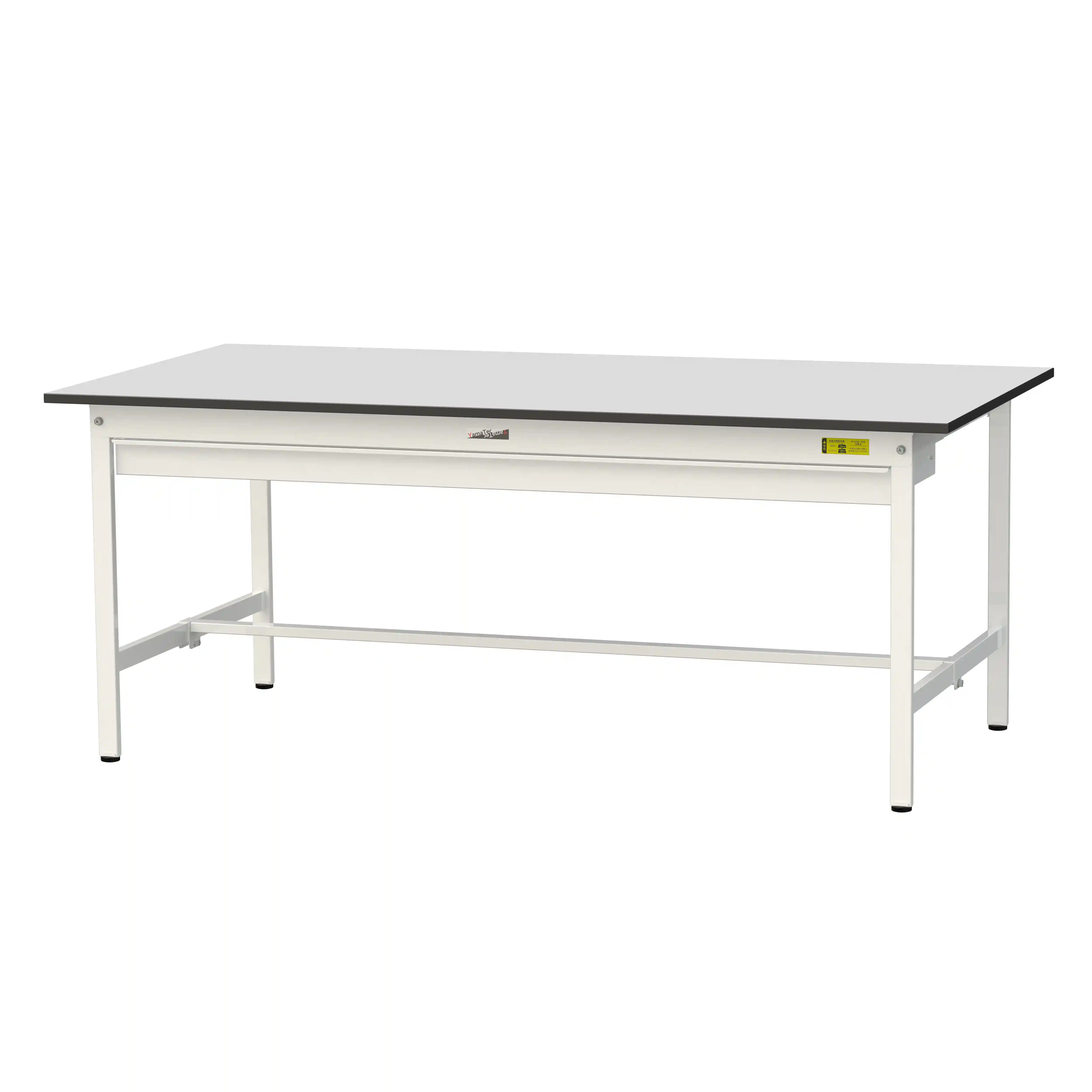 150シリーズ固定式 ワイド引出し付 RoHS2指令対応塩ビシート天板仕様 H740mm