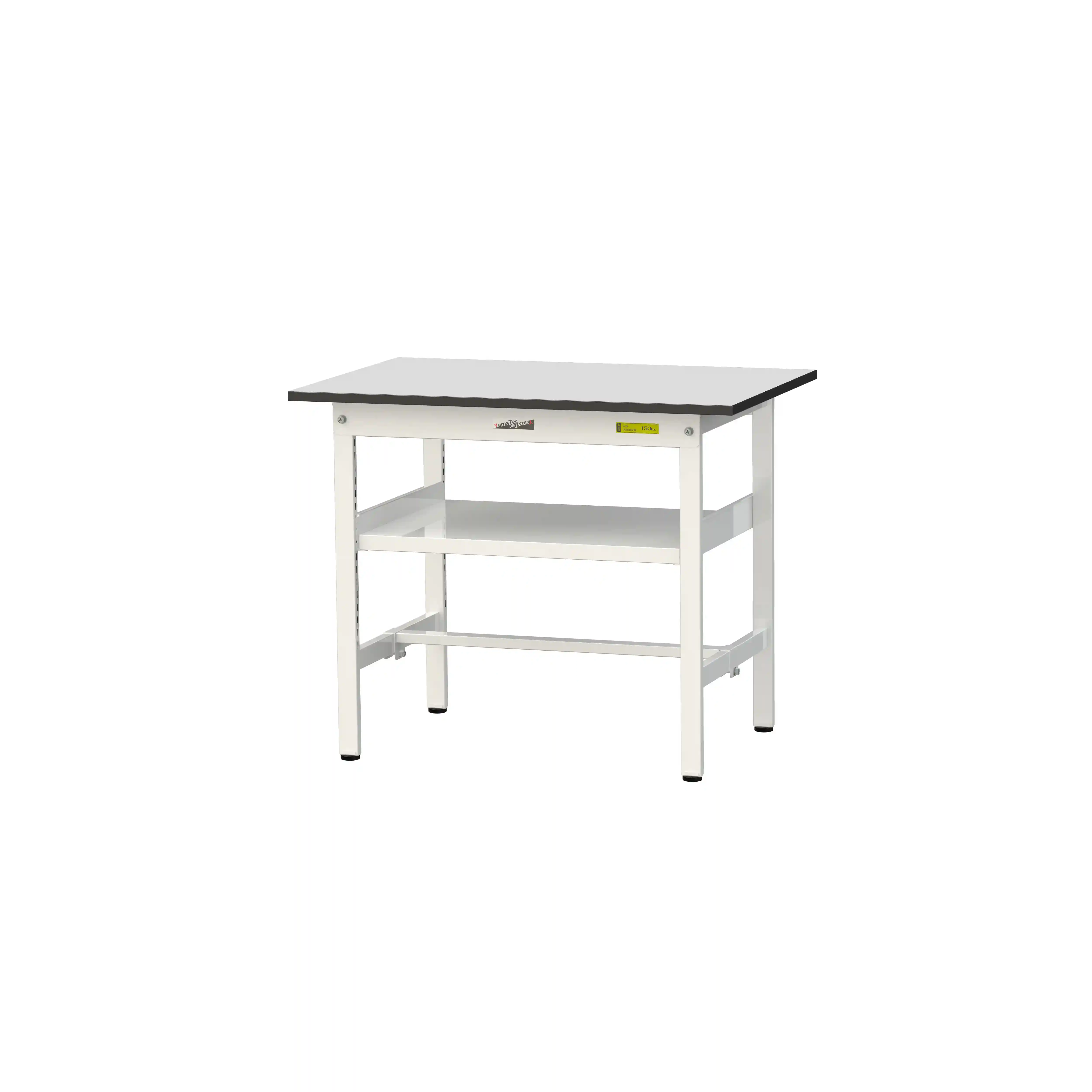 150シリーズ固定式 中間棚付 RoHS2指令対応塩ビシート天板仕様 H740mm