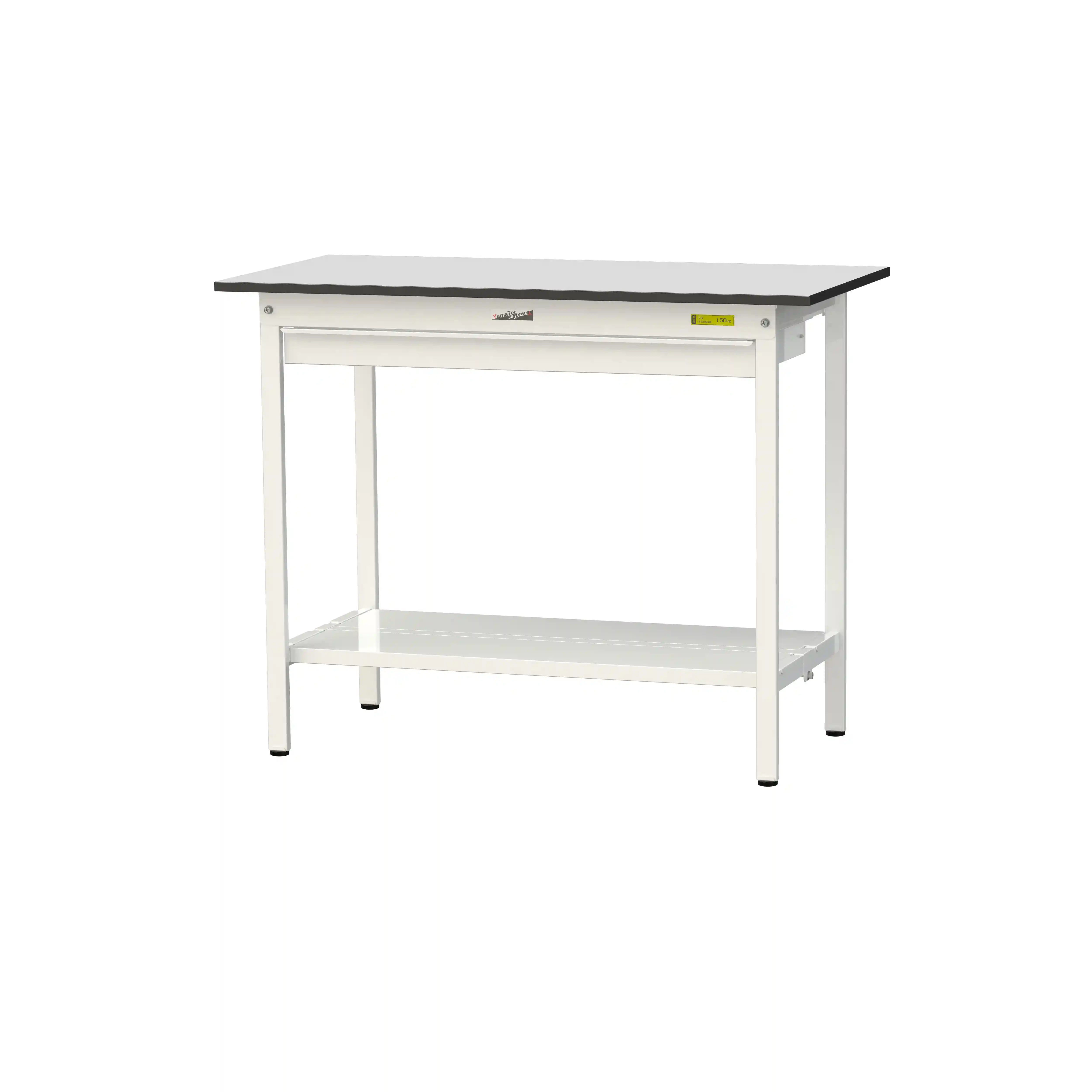 150シリーズ固定式 ワイド引出し付 RoHS2指令対応塩ビシート天板仕様 H950mm(下段全面棚板)