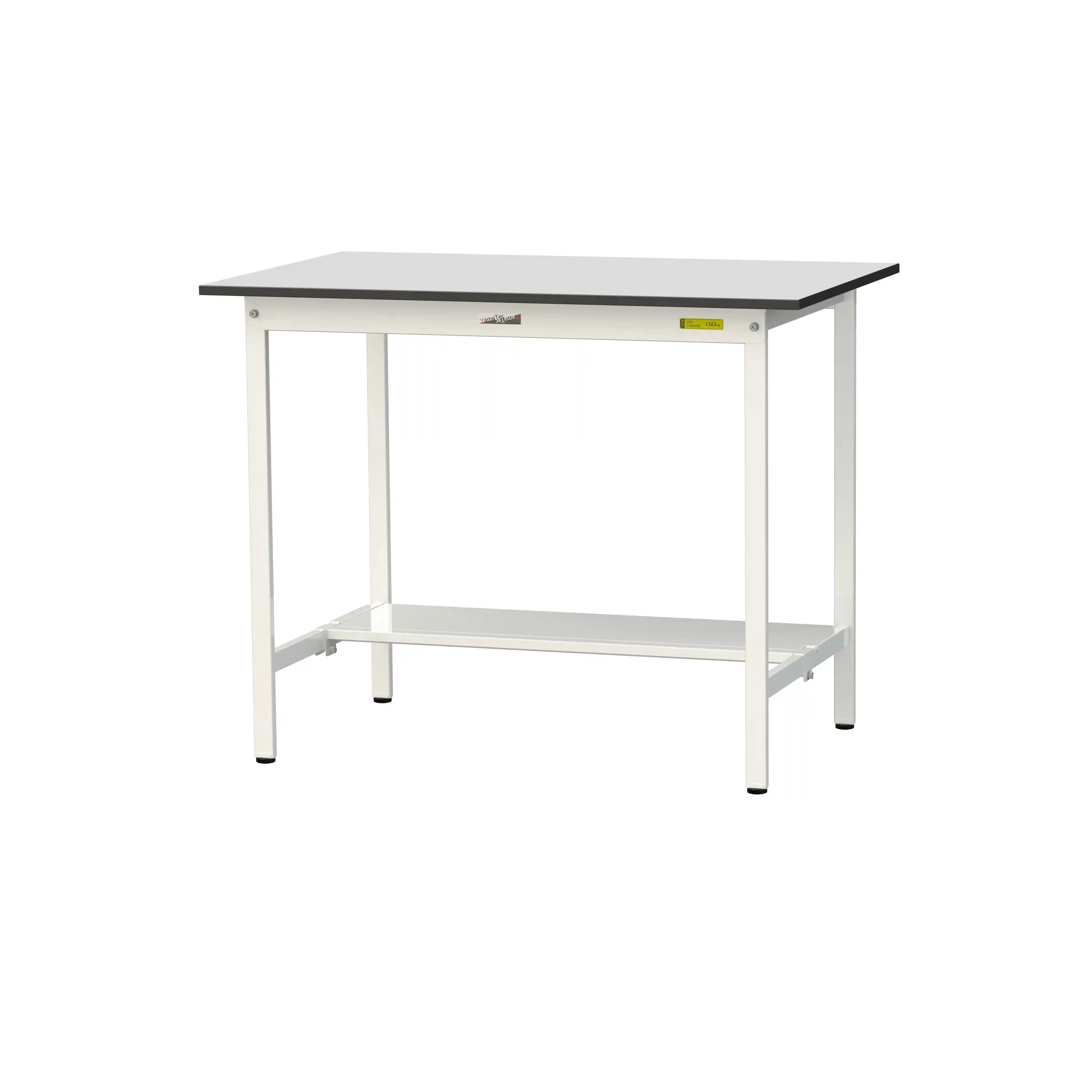 150シリーズ固定式 RoHS2指令対応塩ビシート天板仕様 H950mm(下段半面棚板)