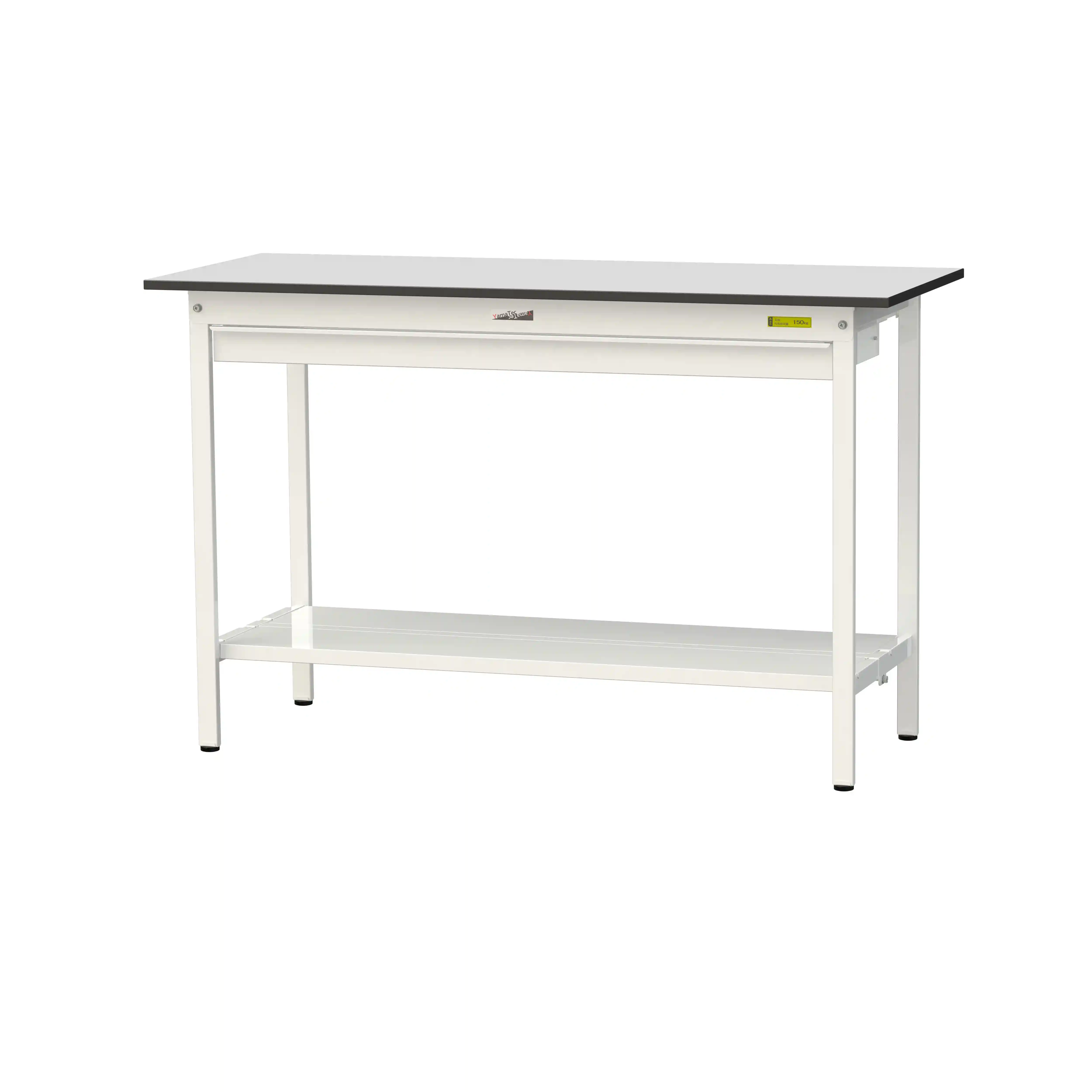 150シリーズ固定式 ワイド引出し付 RoHS2指令対応塩ビシート天板仕様 H950mm(下段全面棚板)