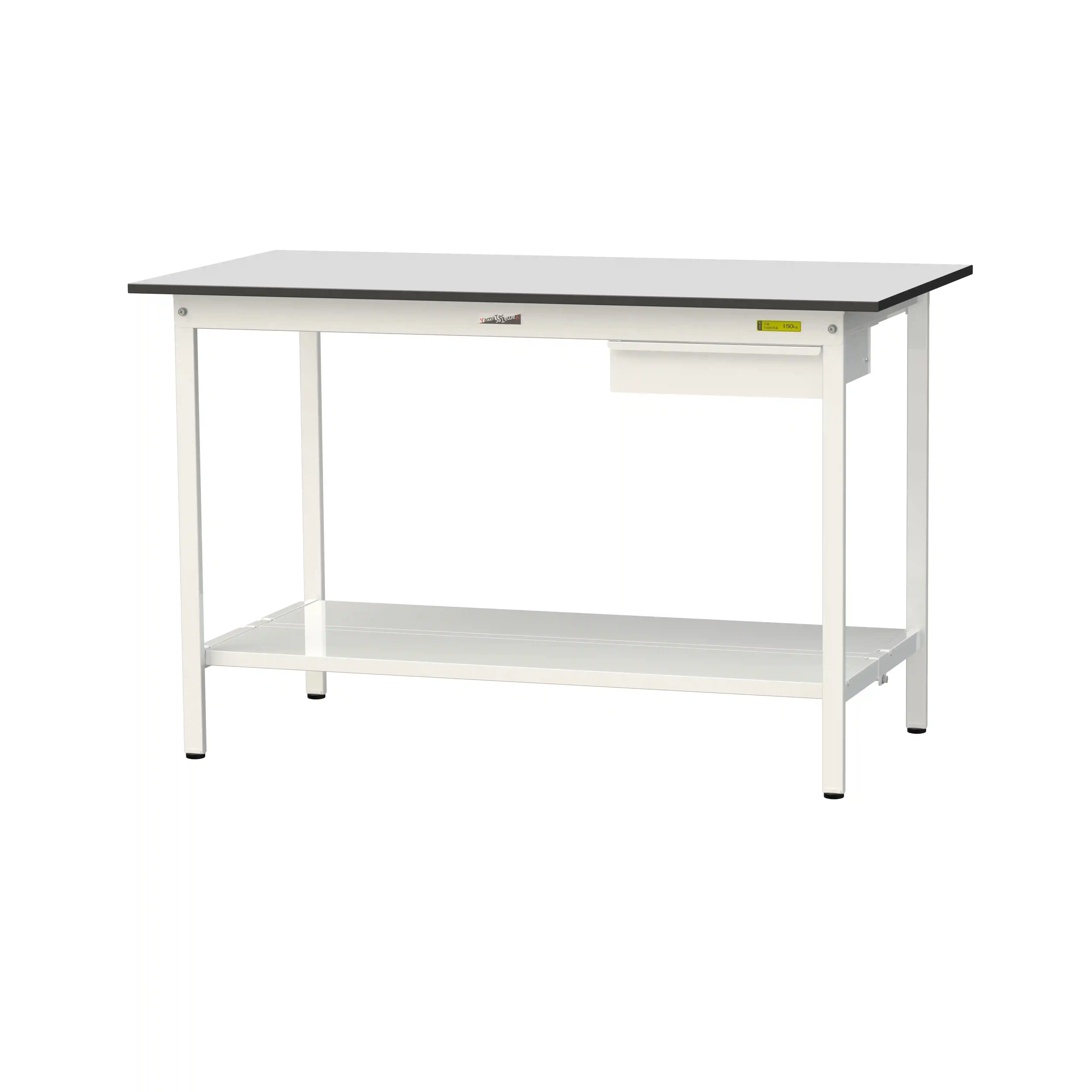 150シリーズ固定式 キャビネット付 RoHS2指令対応塩ビシート天板仕様 H950mm(下段全面棚板)