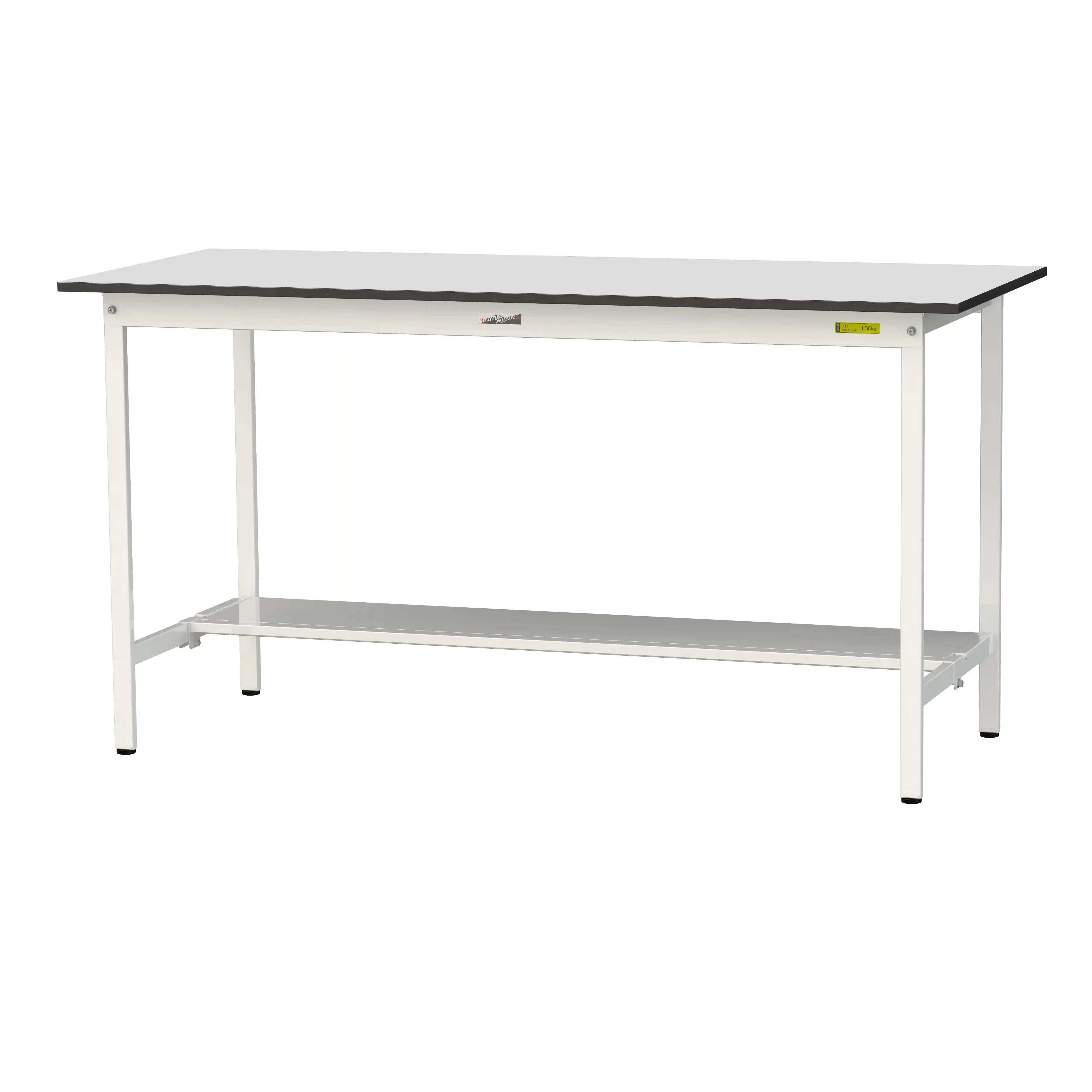 150シリーズ固定式 RoHS2指令対応塩ビシート天板仕様 H950mm(下段半面棚板)