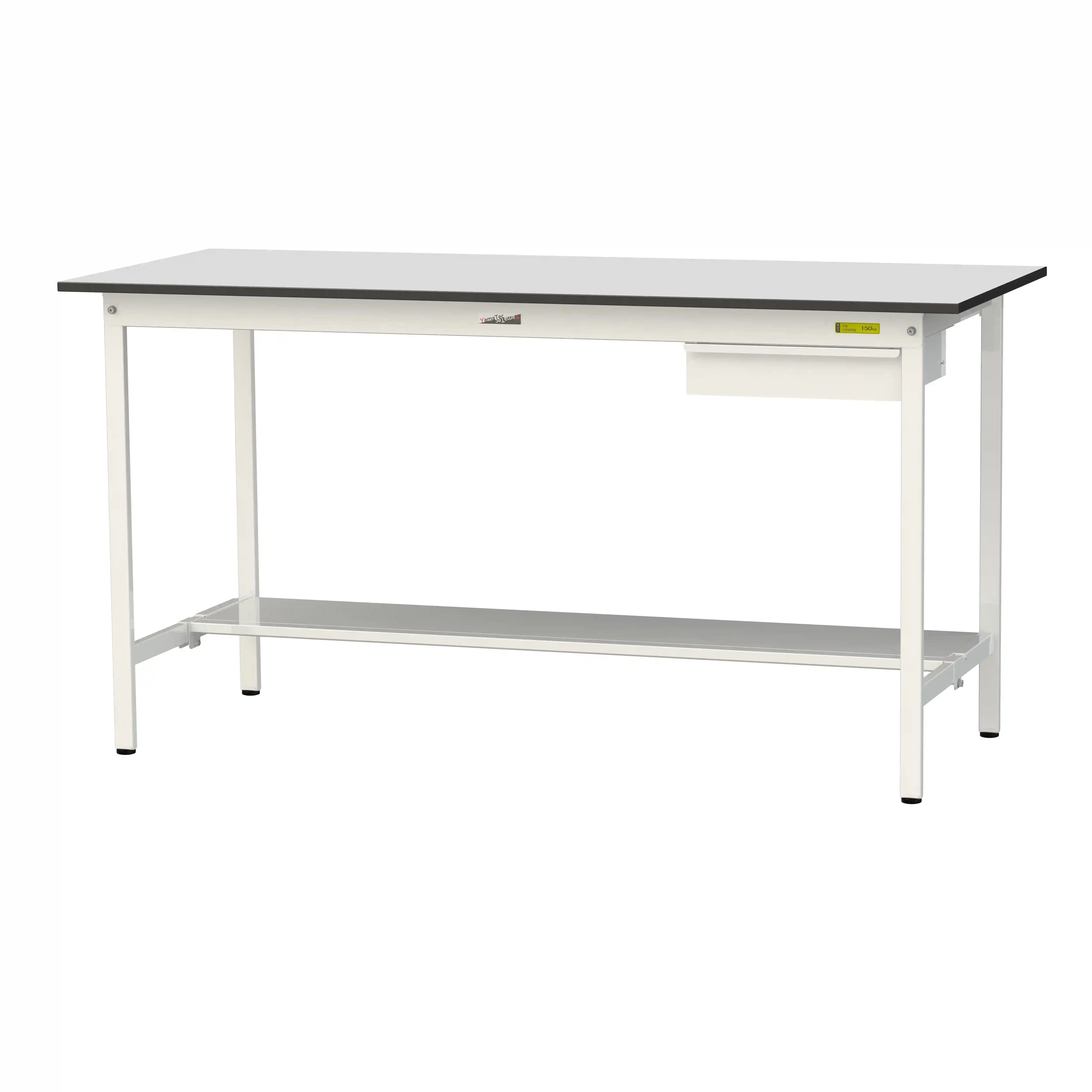 150シリーズ固定式 キャビネット付 RoHS2指令対応塩ビシート天板仕様 H950mm(下段半面棚板)