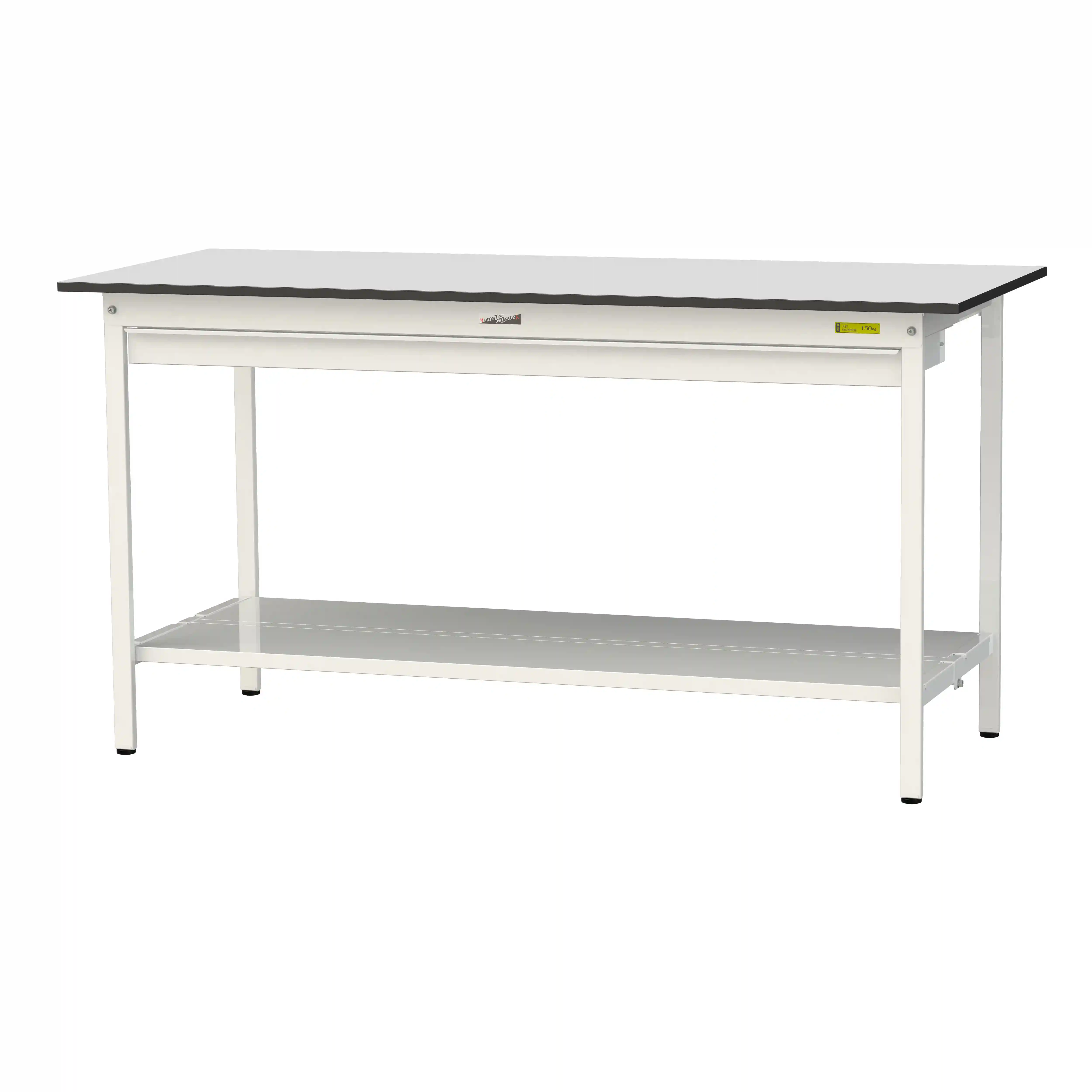 150シリーズ固定式 ワイド引出し付 RoHS2指令対応塩ビシート天板仕様 H950mm(下段全面棚板)
