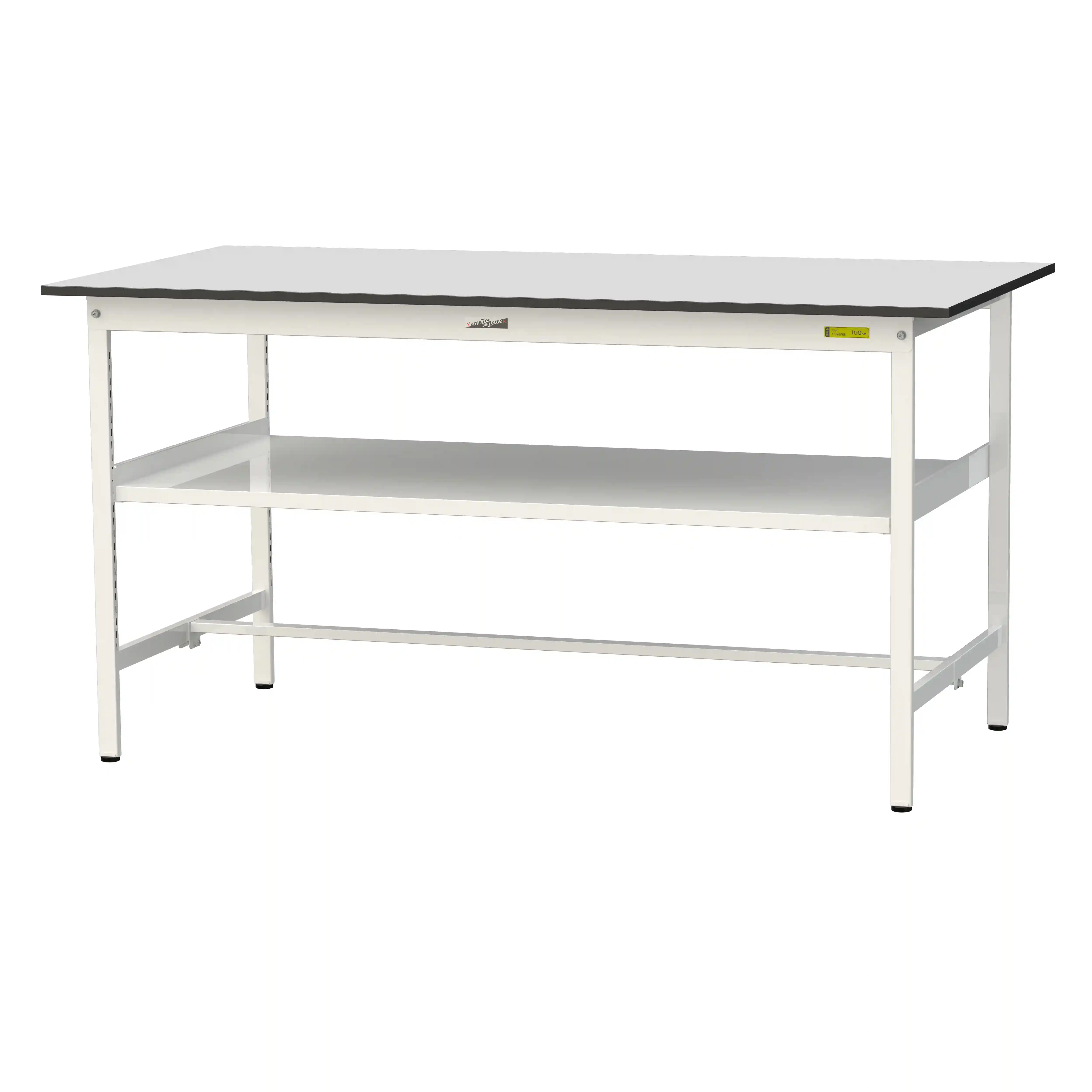 150シリーズ固定式 中間棚付 RoHS2指令対応塩ビシート天板仕様 H950mm