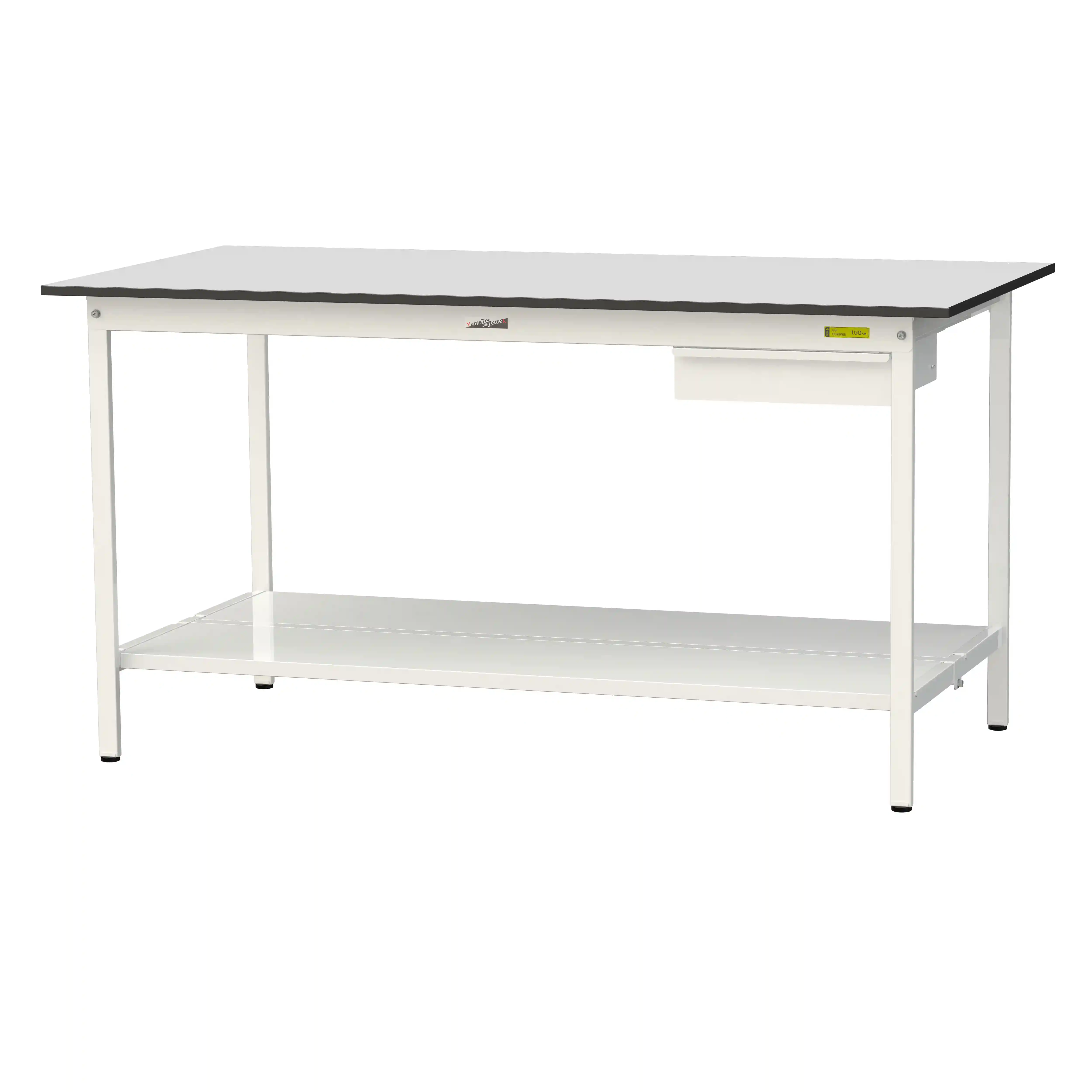 150シリーズ固定式 キャビネット付 RoHS2指令対応塩ビシート天板仕様 H950mm(下段全面棚板)