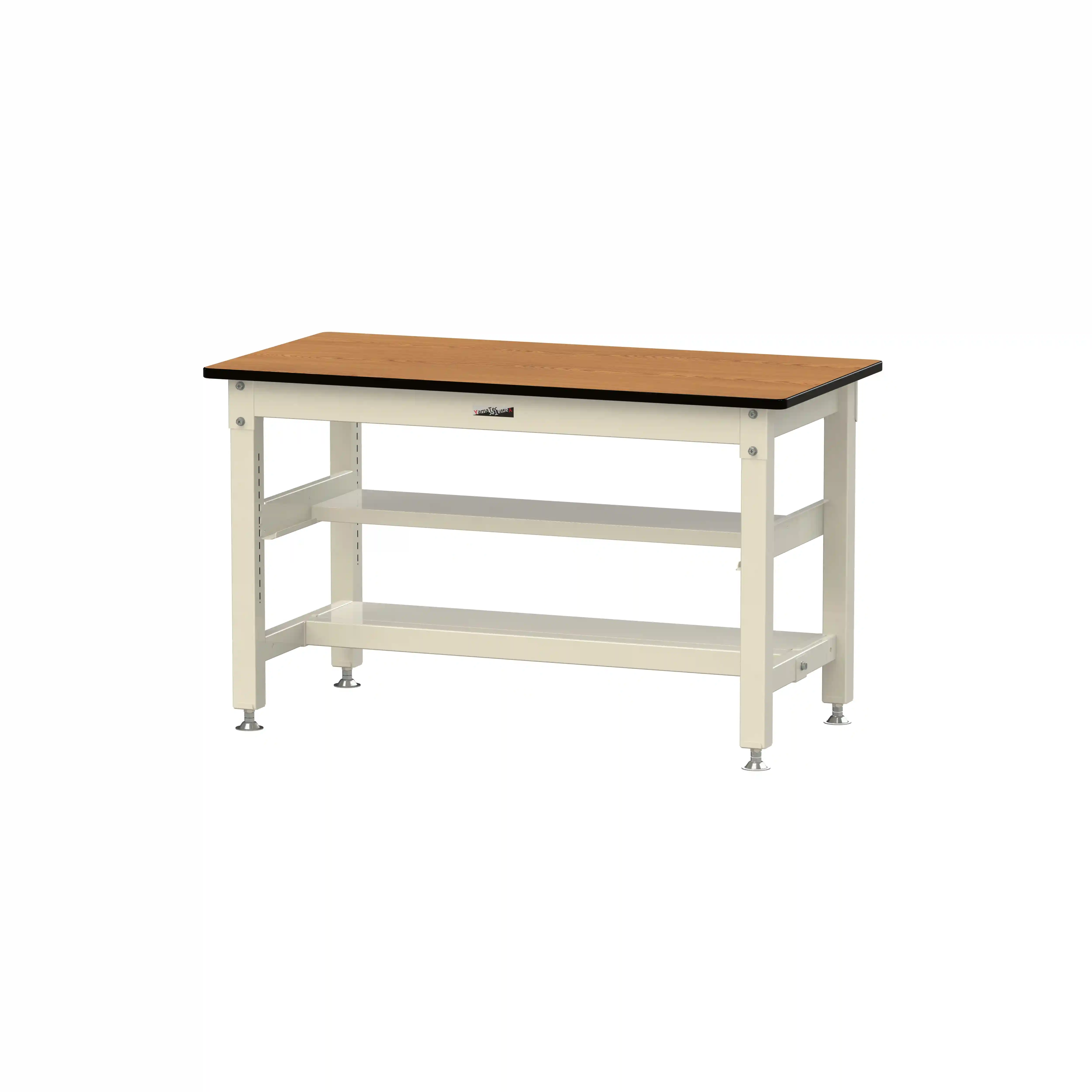 800シリーズ 固定式 中間棚付 H740mm（上下段半面棚板）