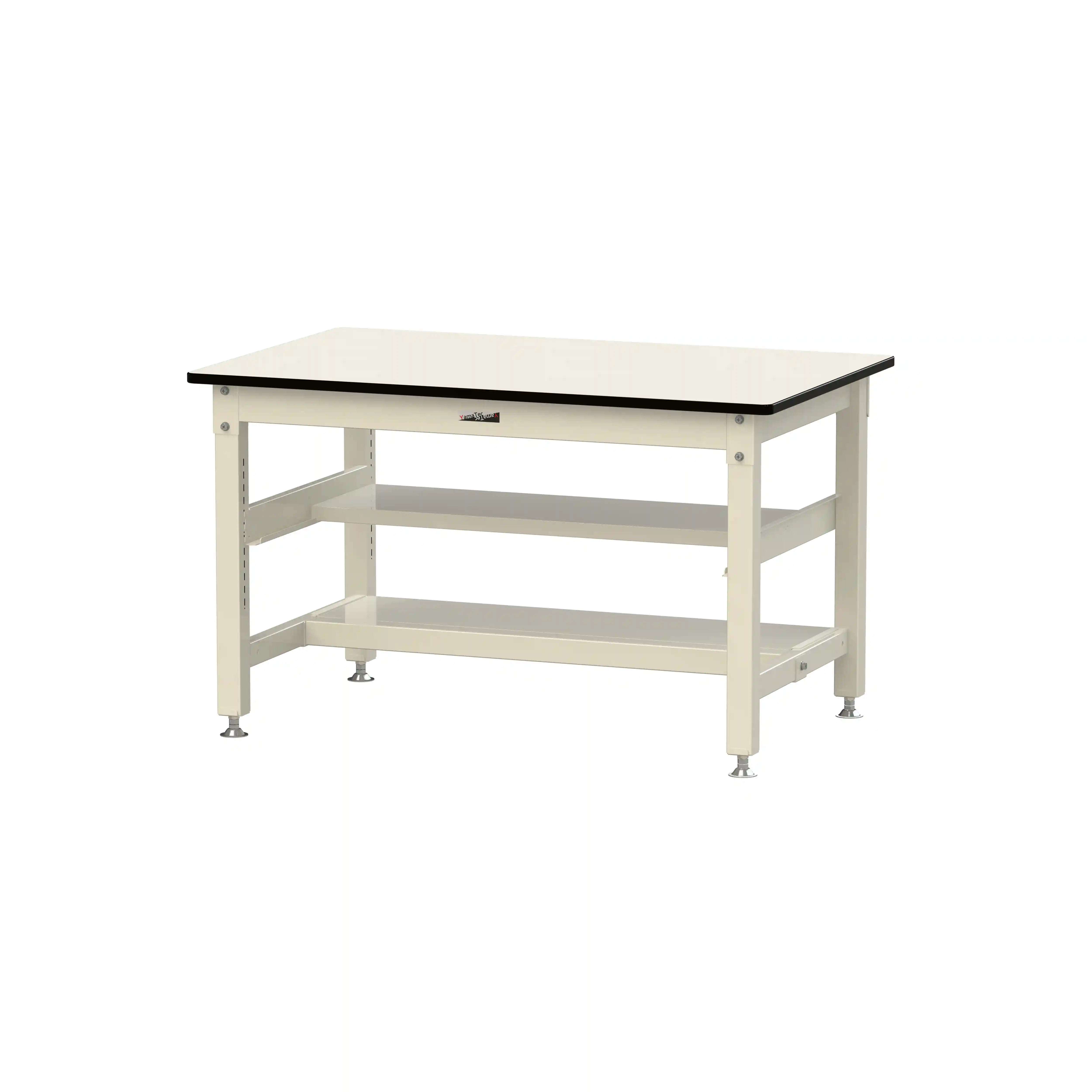 800シリーズ 固定式 中間棚付 H740mm（上下段半面棚板）