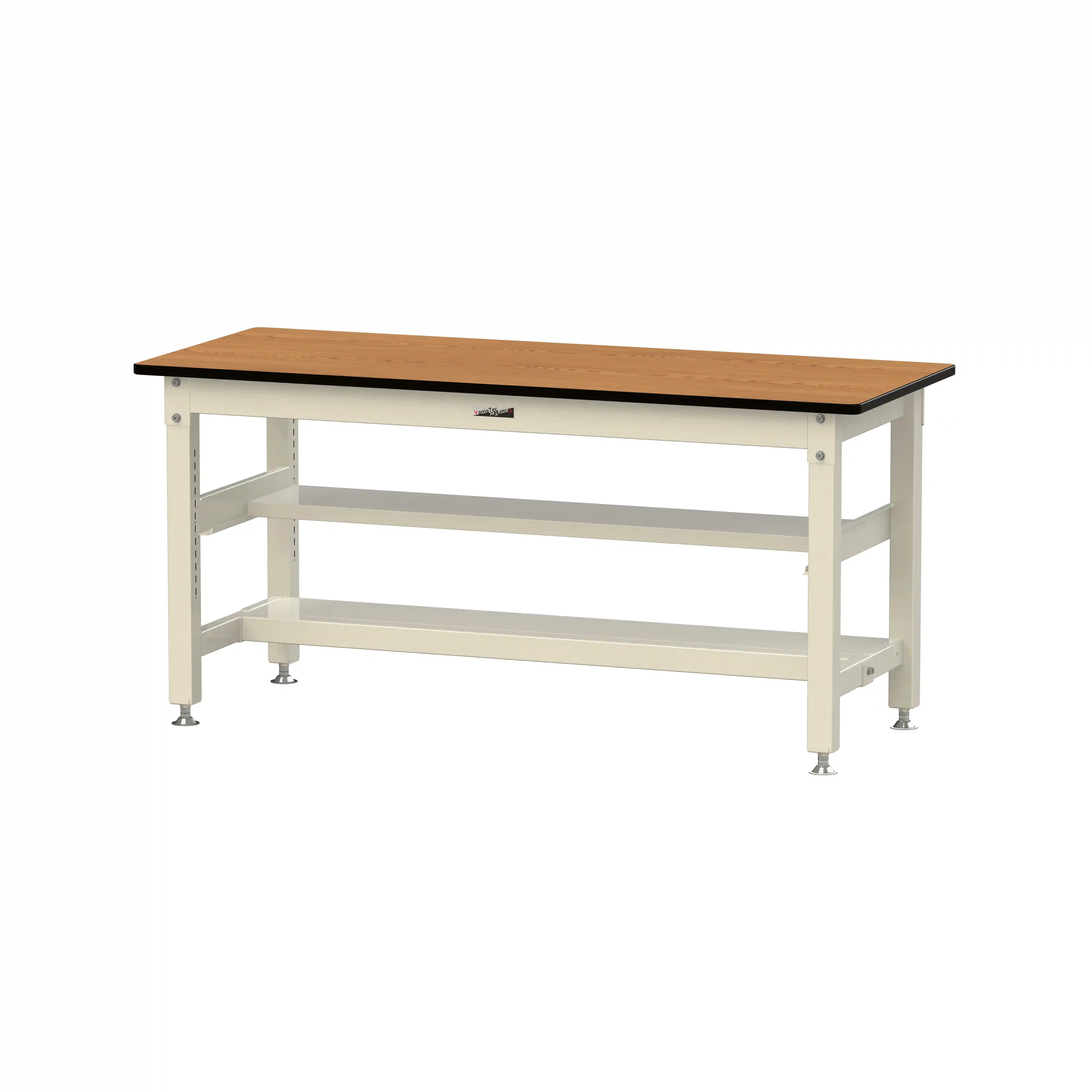 800シリーズ 固定式 中間棚付 H740mm（上下段半面棚板）