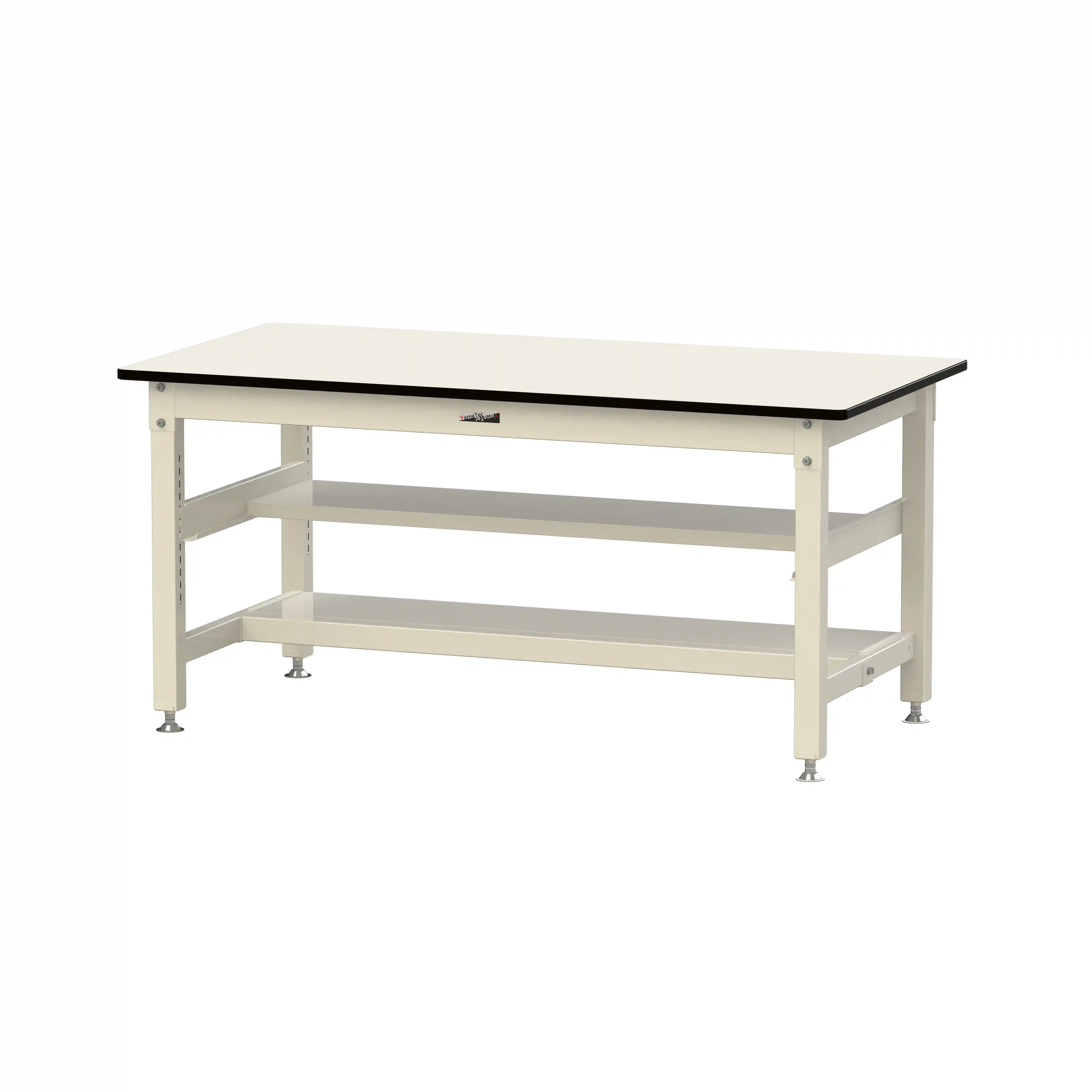 800シリーズ 固定式 中間棚付 H740mm(上下段半面棚板)