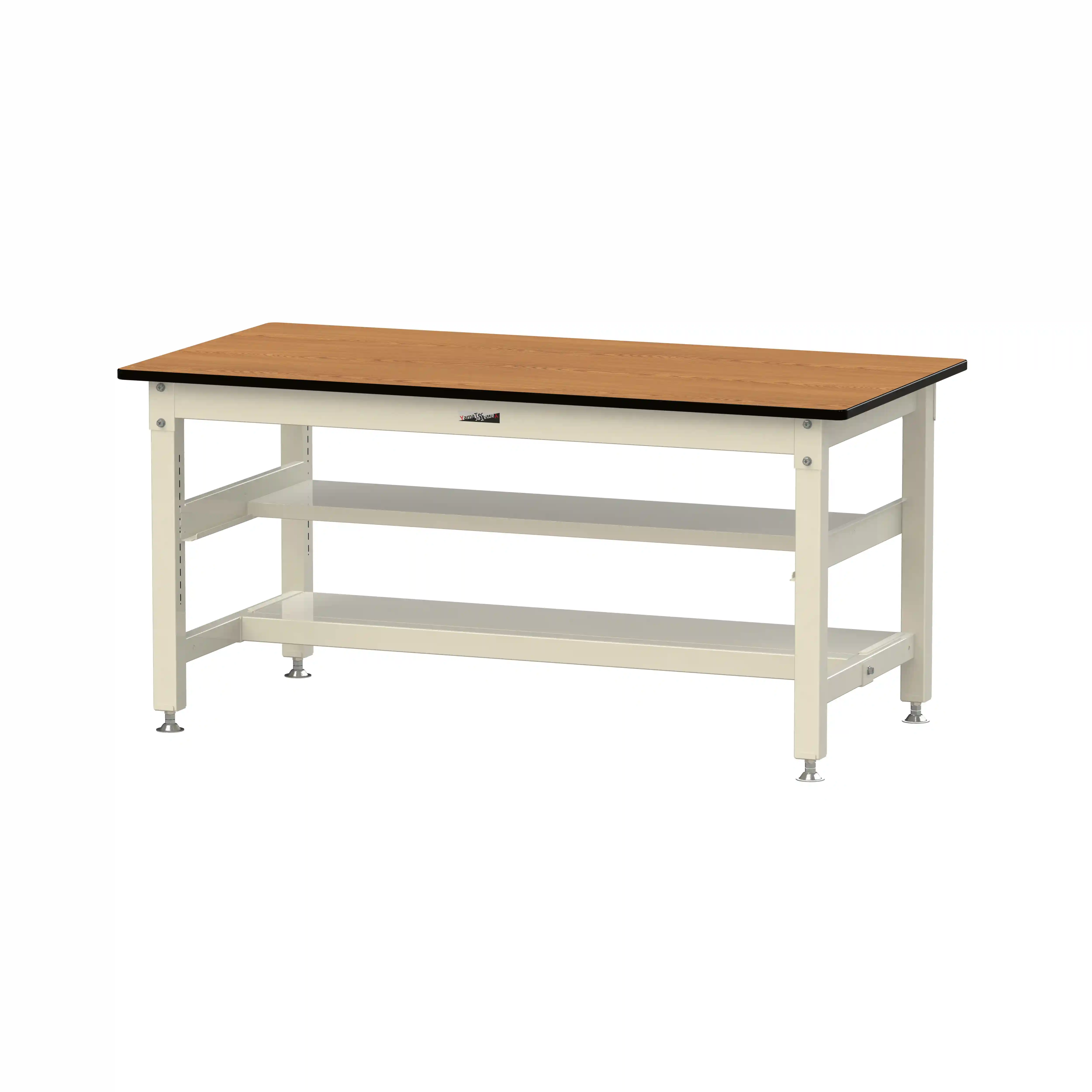 800シリーズ 固定式 中間棚付 H740mm(上下段半面棚板)