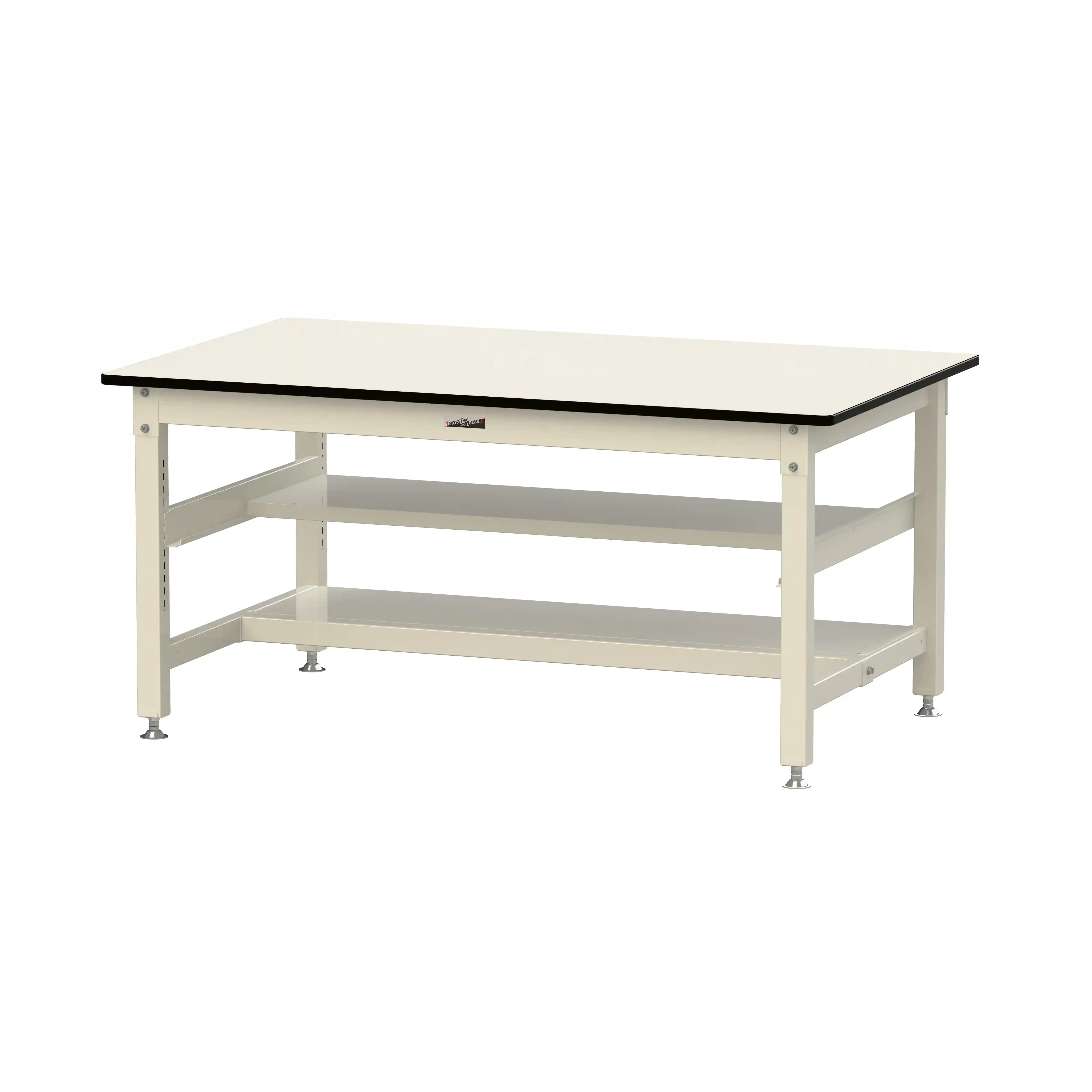 800シリーズ 固定式 中間棚付 H740mm（上下段半面棚板）