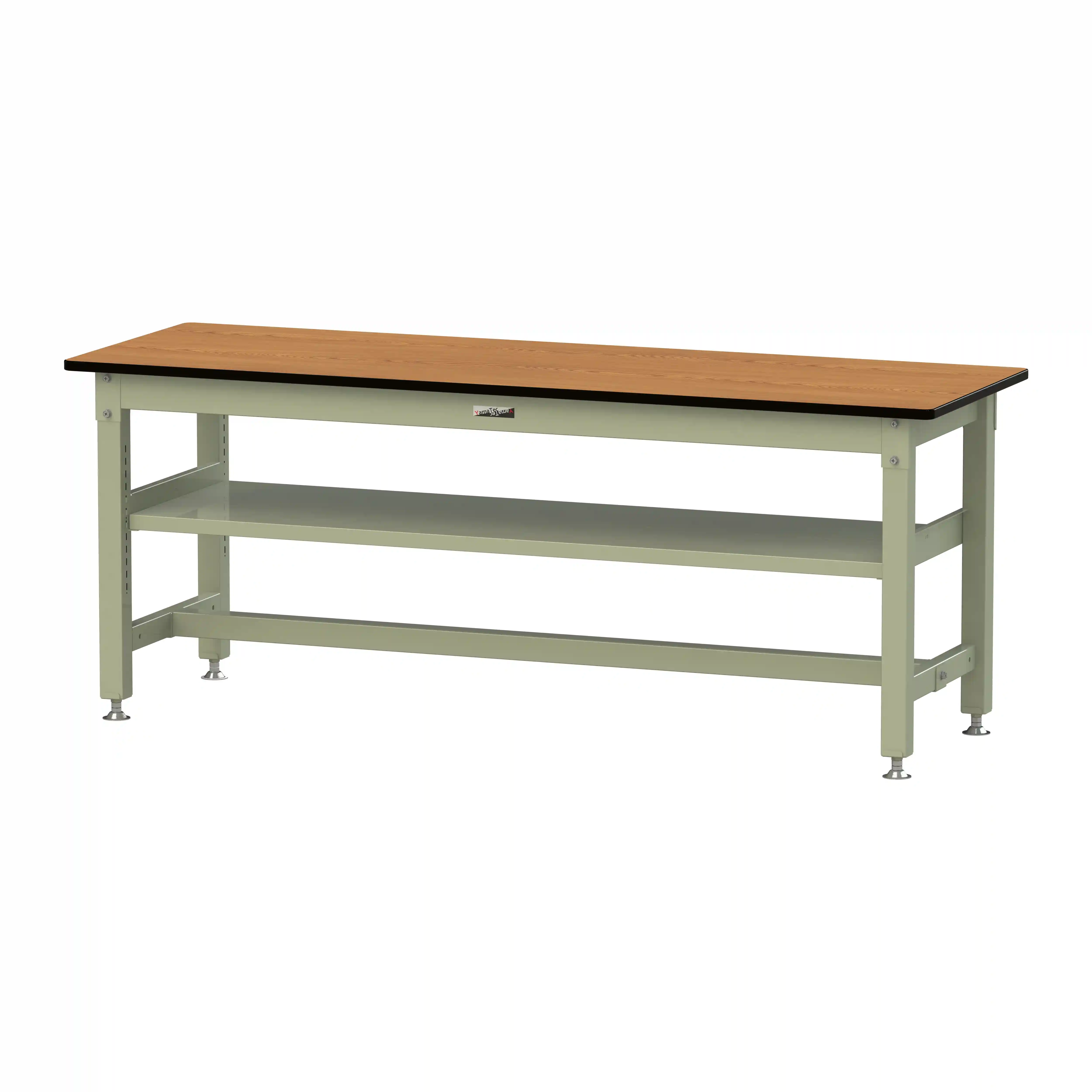 800シリーズ 固定式 中間棚付 H740mm(上段全面棚板)