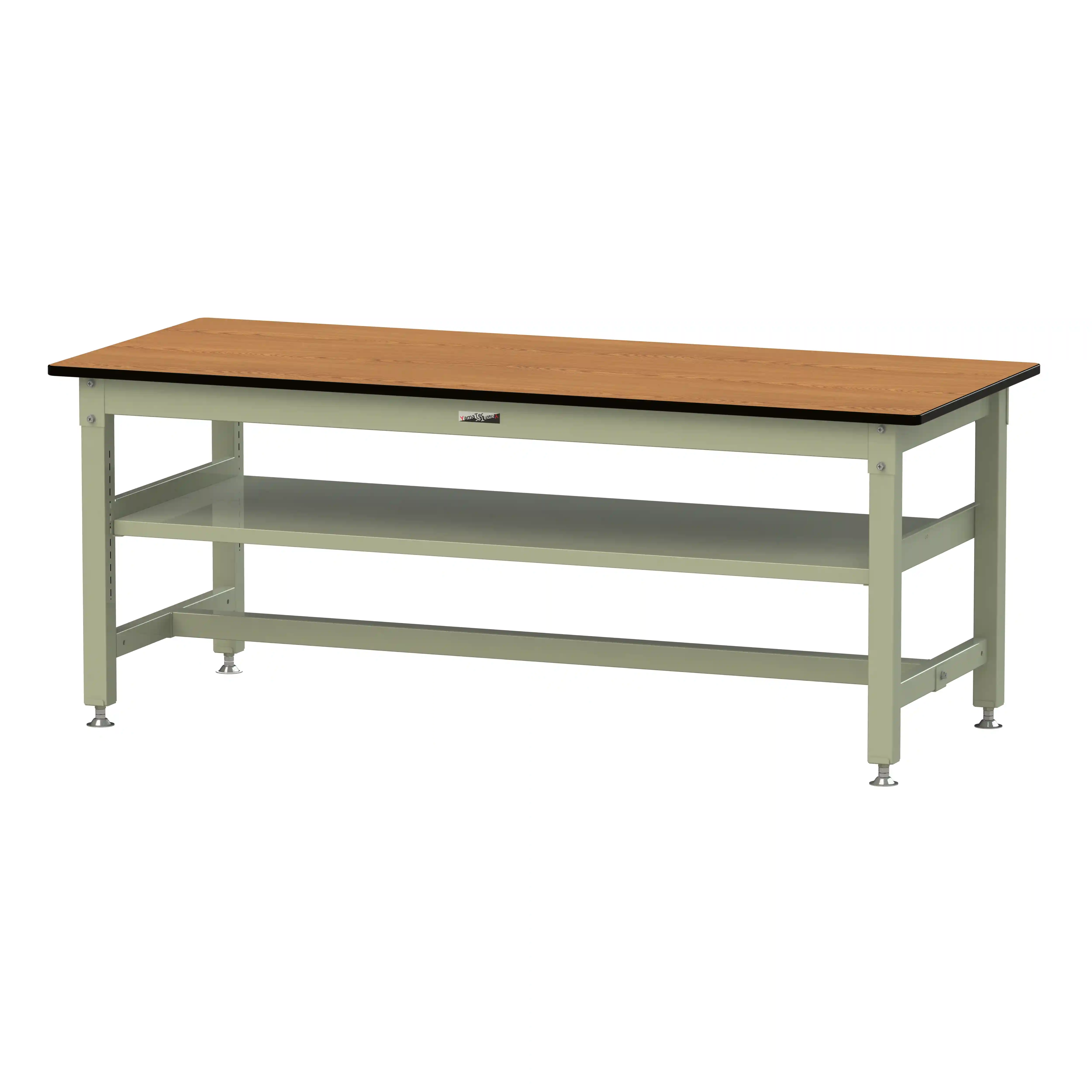 800シリーズ 固定式 中間棚付 H740mm（上段全面棚板）