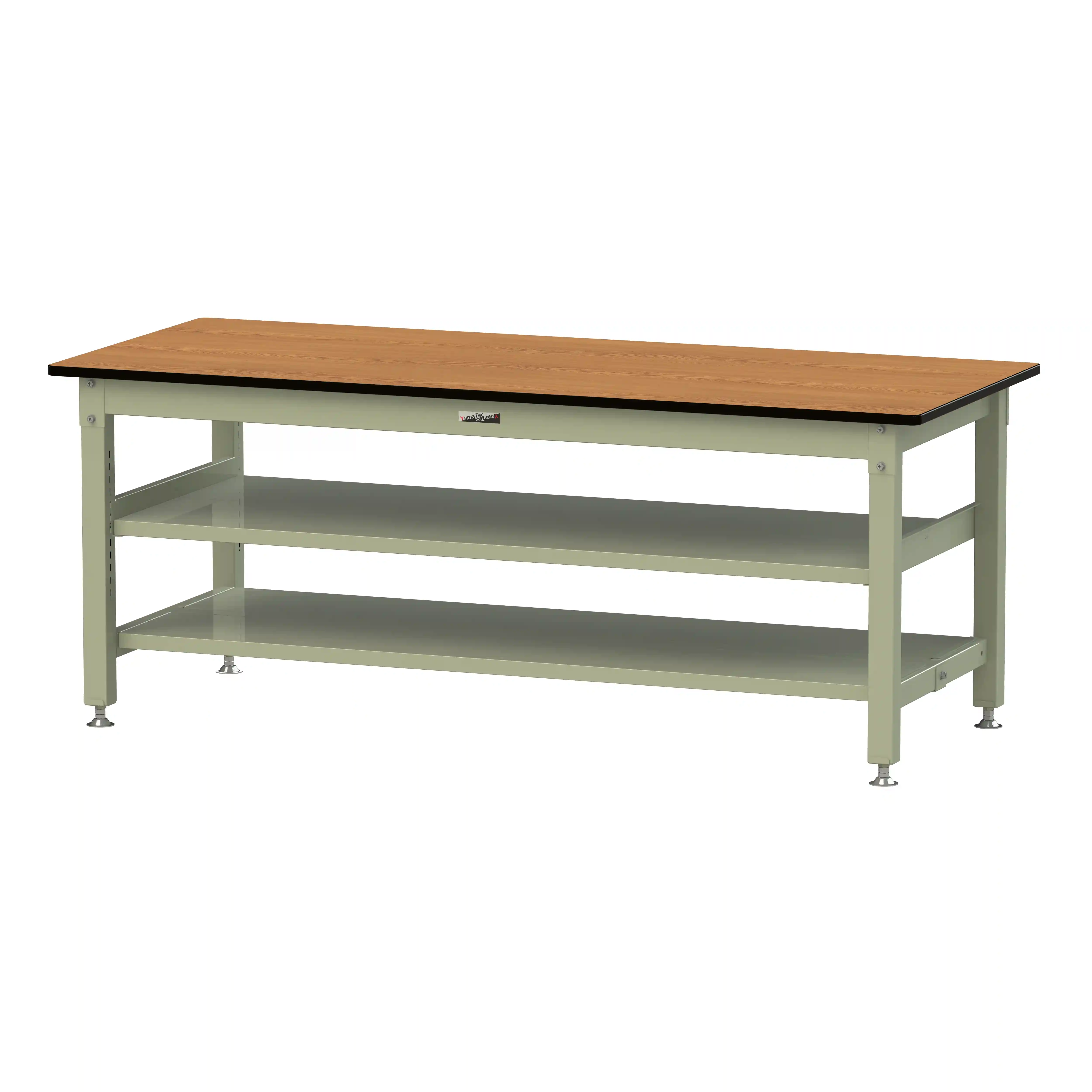 800シリーズ 固定式 中間棚付 H740mm（上下段全面棚板）