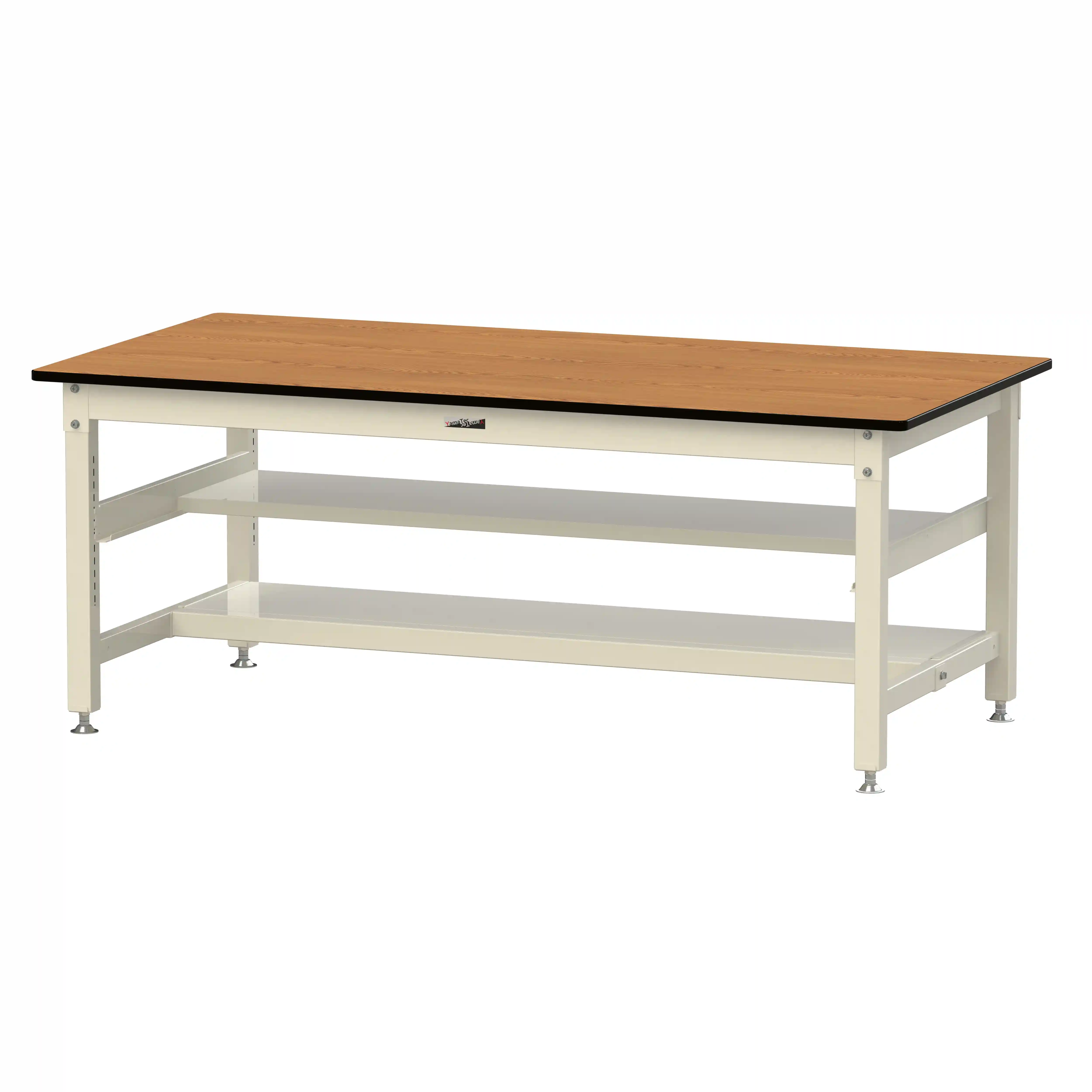 800シリーズ 固定式 中間棚付 H740mm（上下段半面棚板）