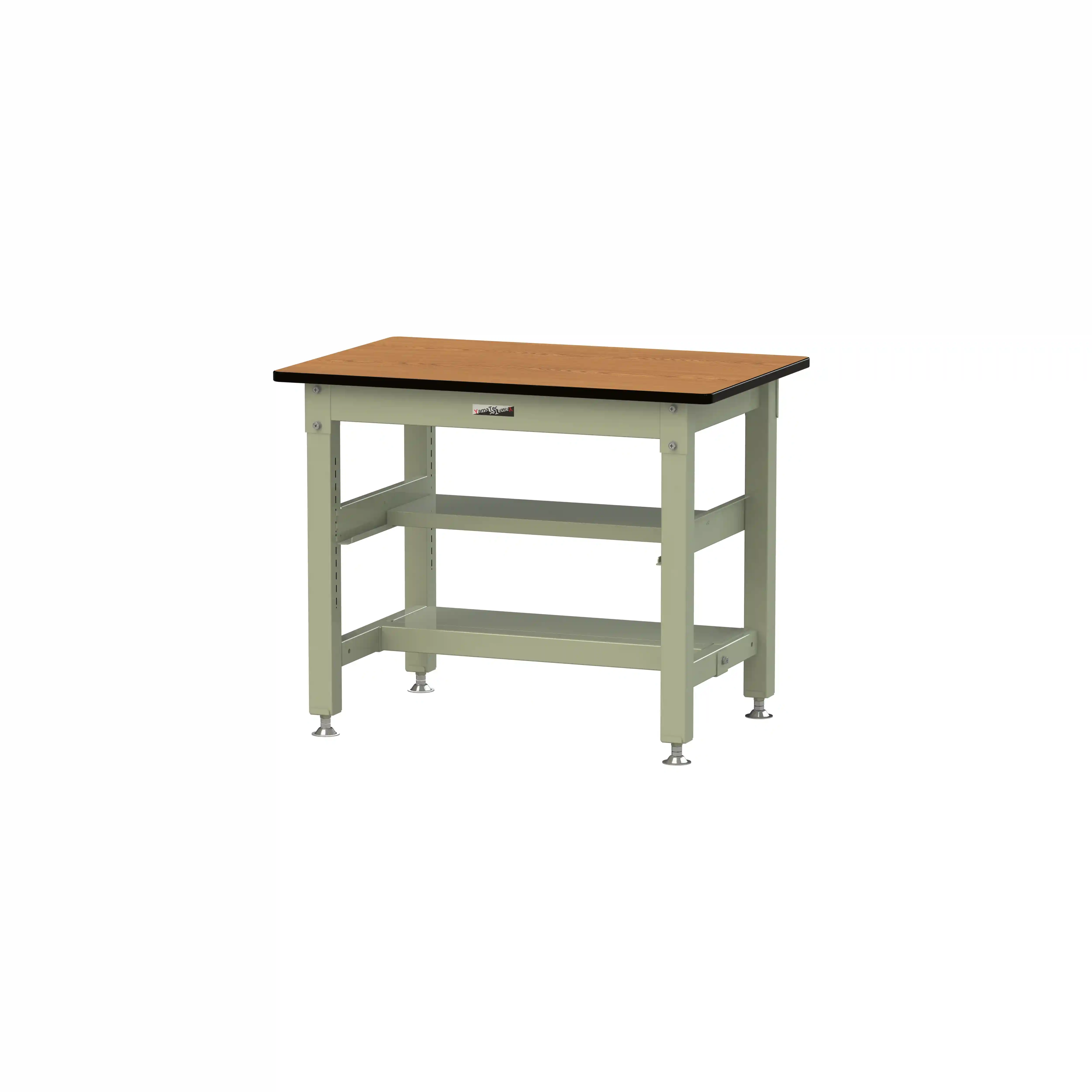 800シリーズ 固定式 中間棚付 H740mm（上下段半面棚板）