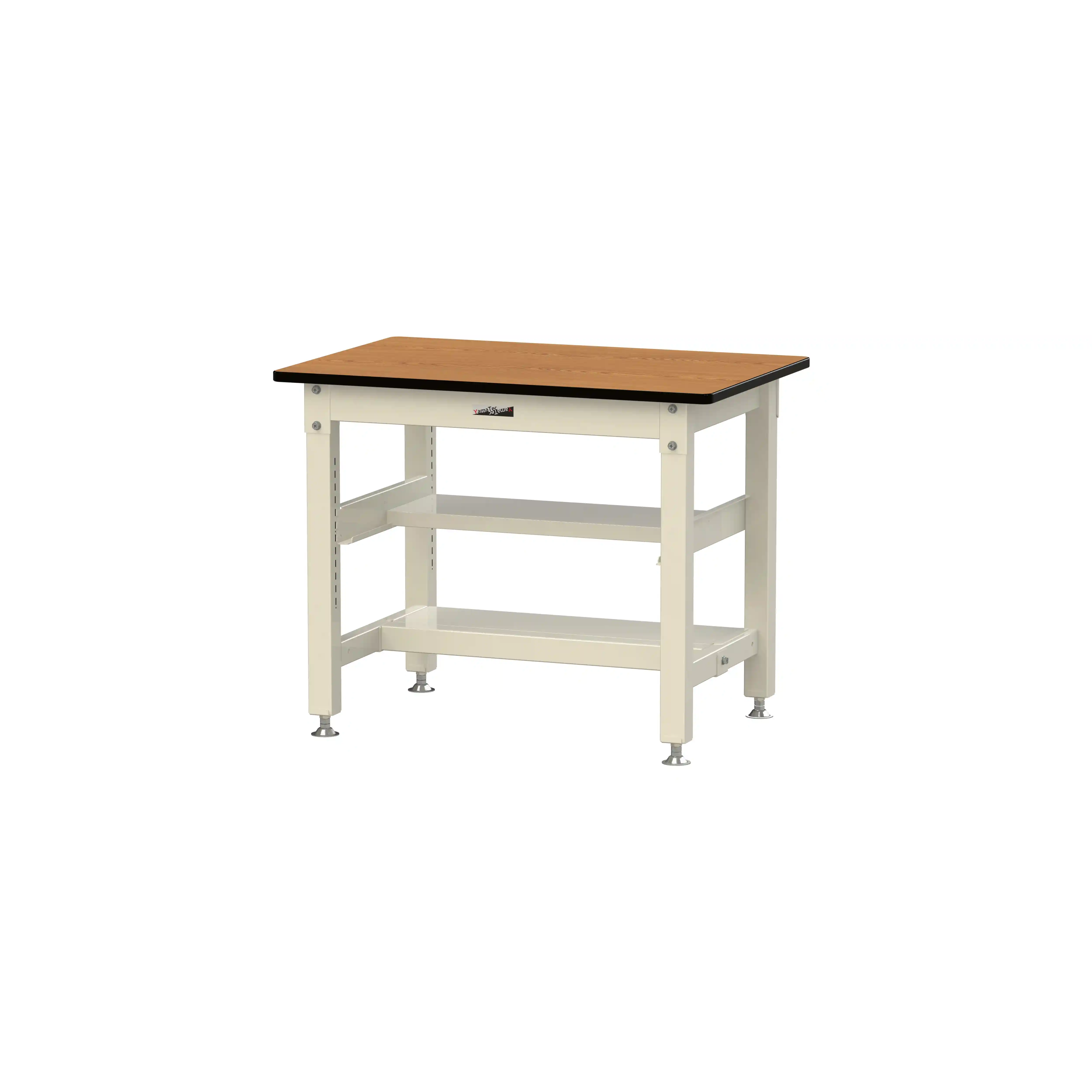 800シリーズ 固定式 中間棚付 H740mm（上下段半面棚板）