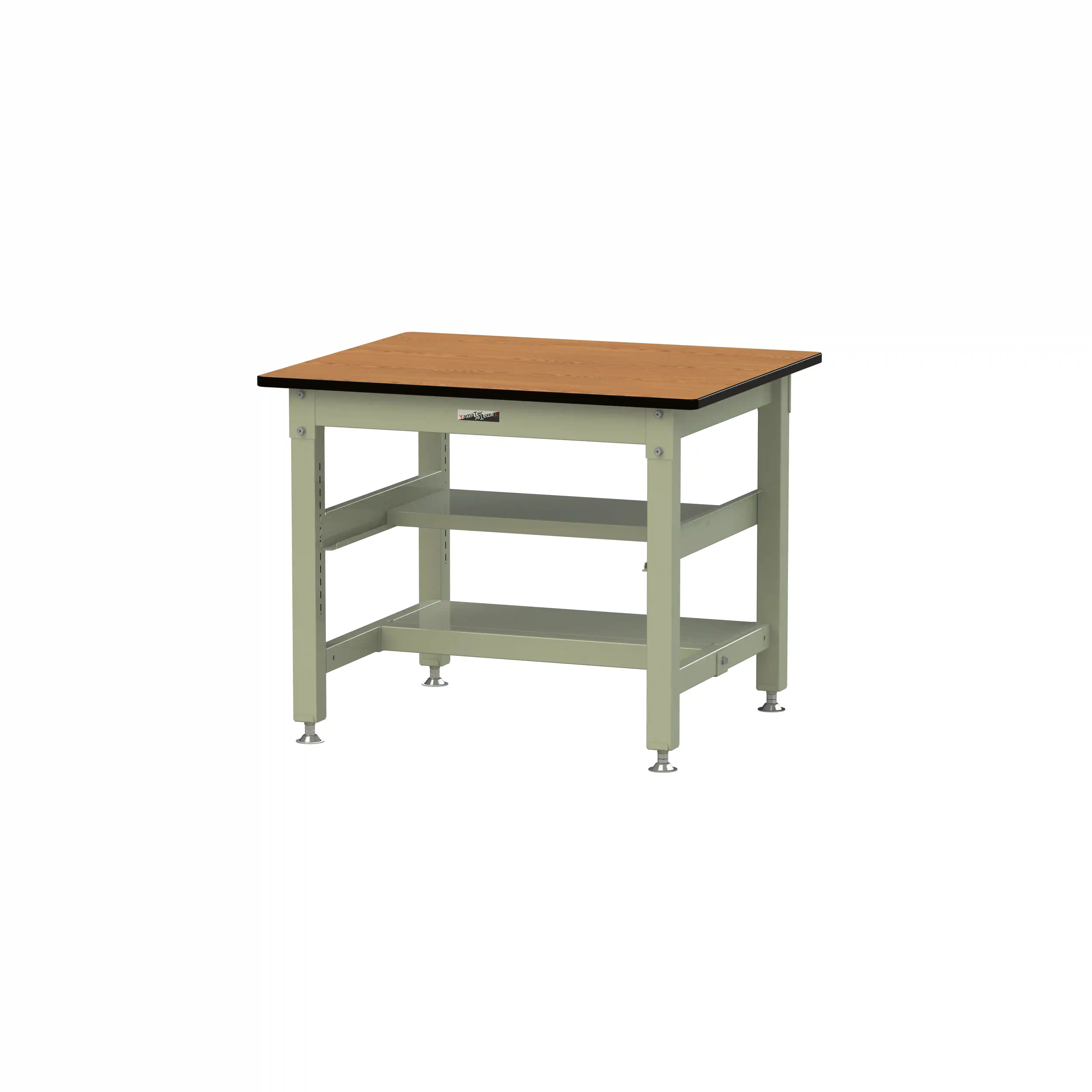 800シリーズ 固定式 中間棚付 H740mm（上下段半面棚板）