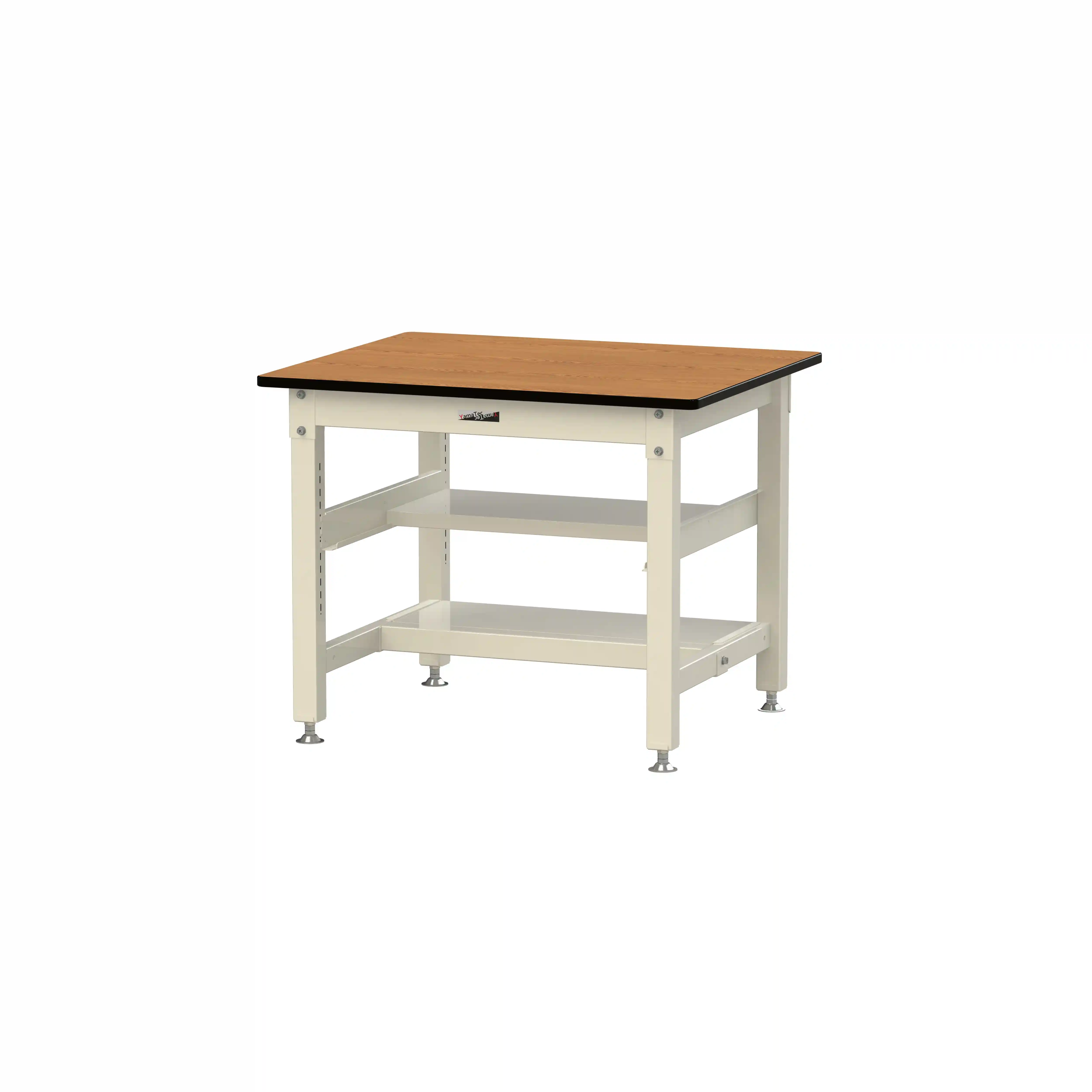 800シリーズ 固定式 中間棚付 H740mm（上下段半面棚板）