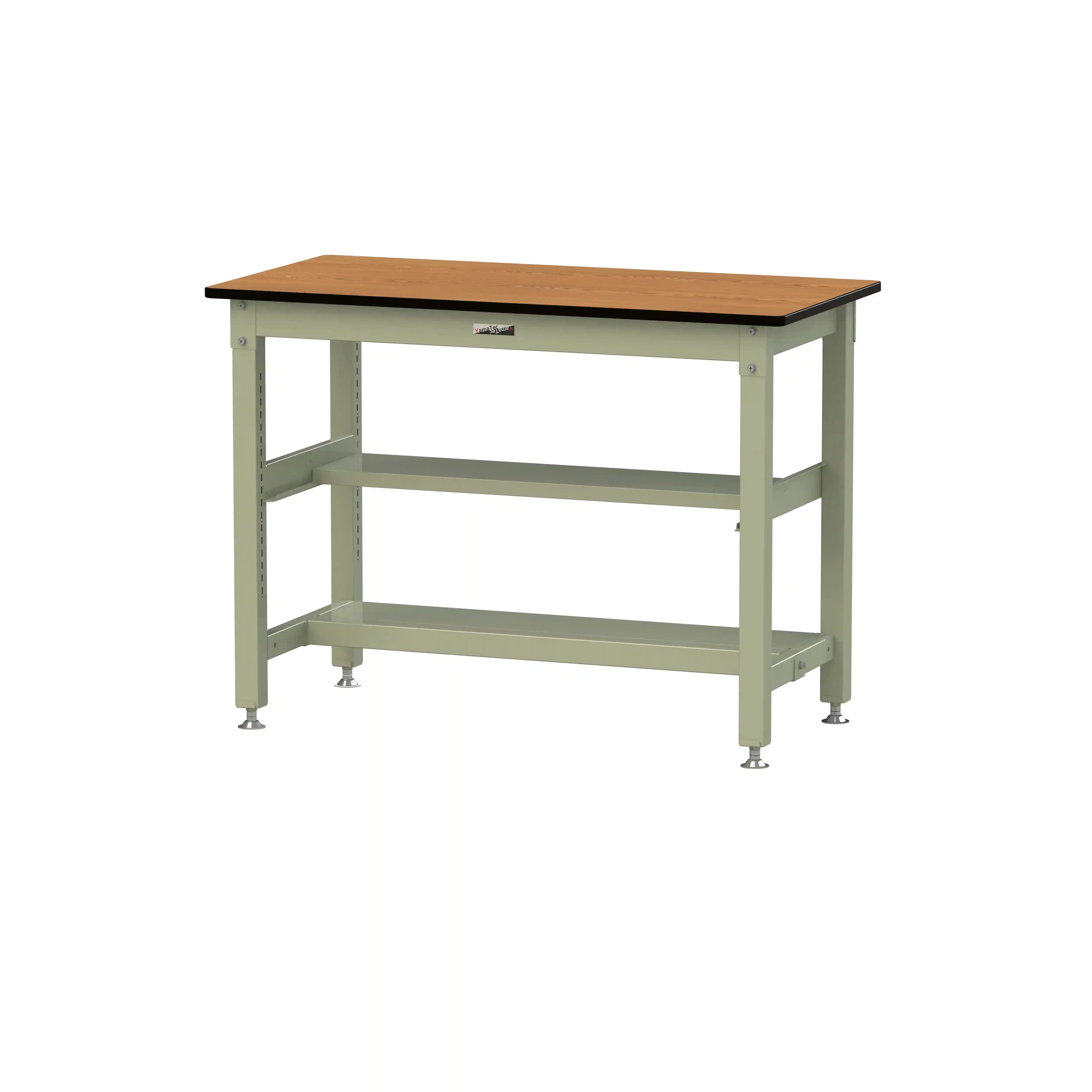 800シリーズ 固定式 中間棚付 H900mm(上下段半面棚板)