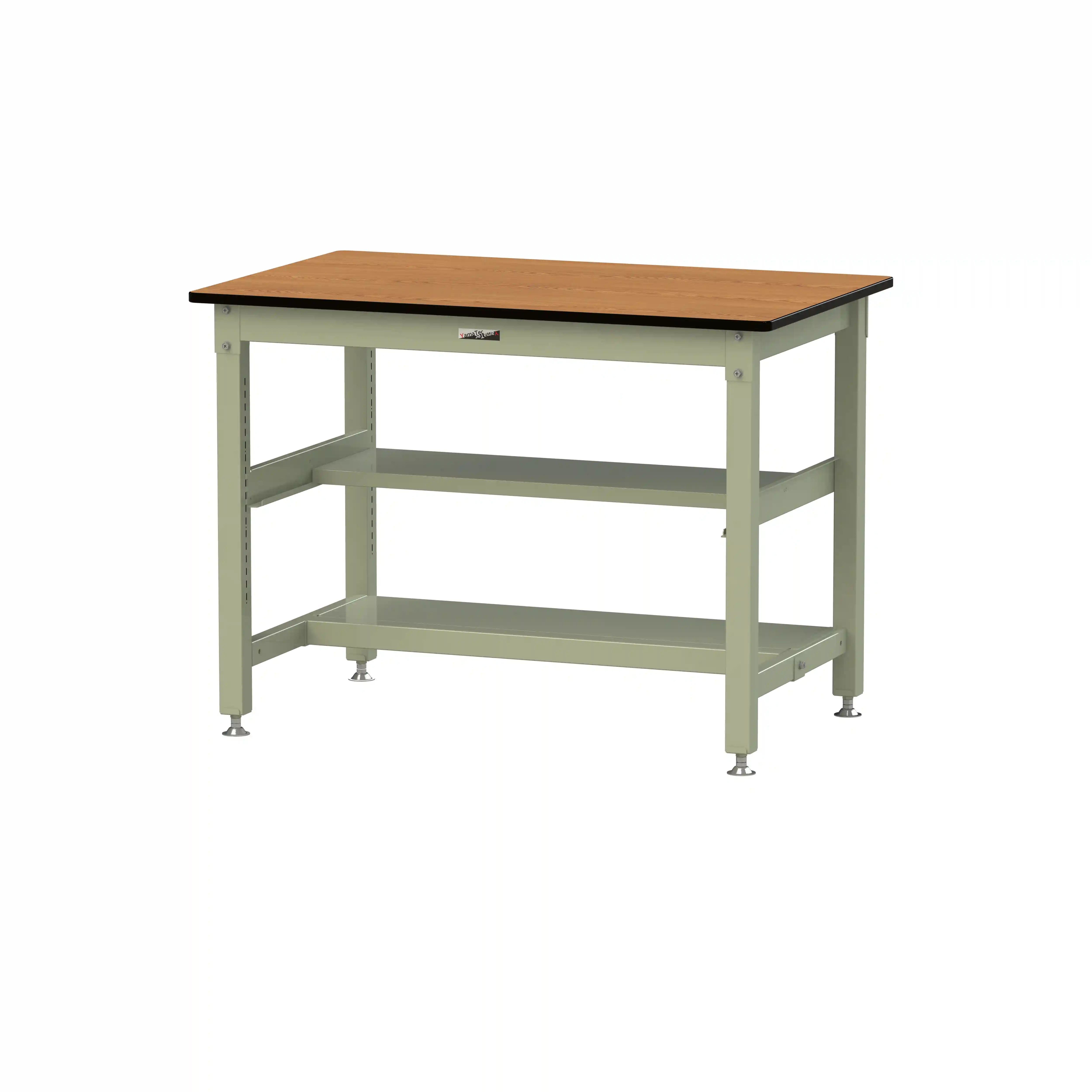 800シリーズ 固定式 中間棚付 H900mm（上下段半面棚板）