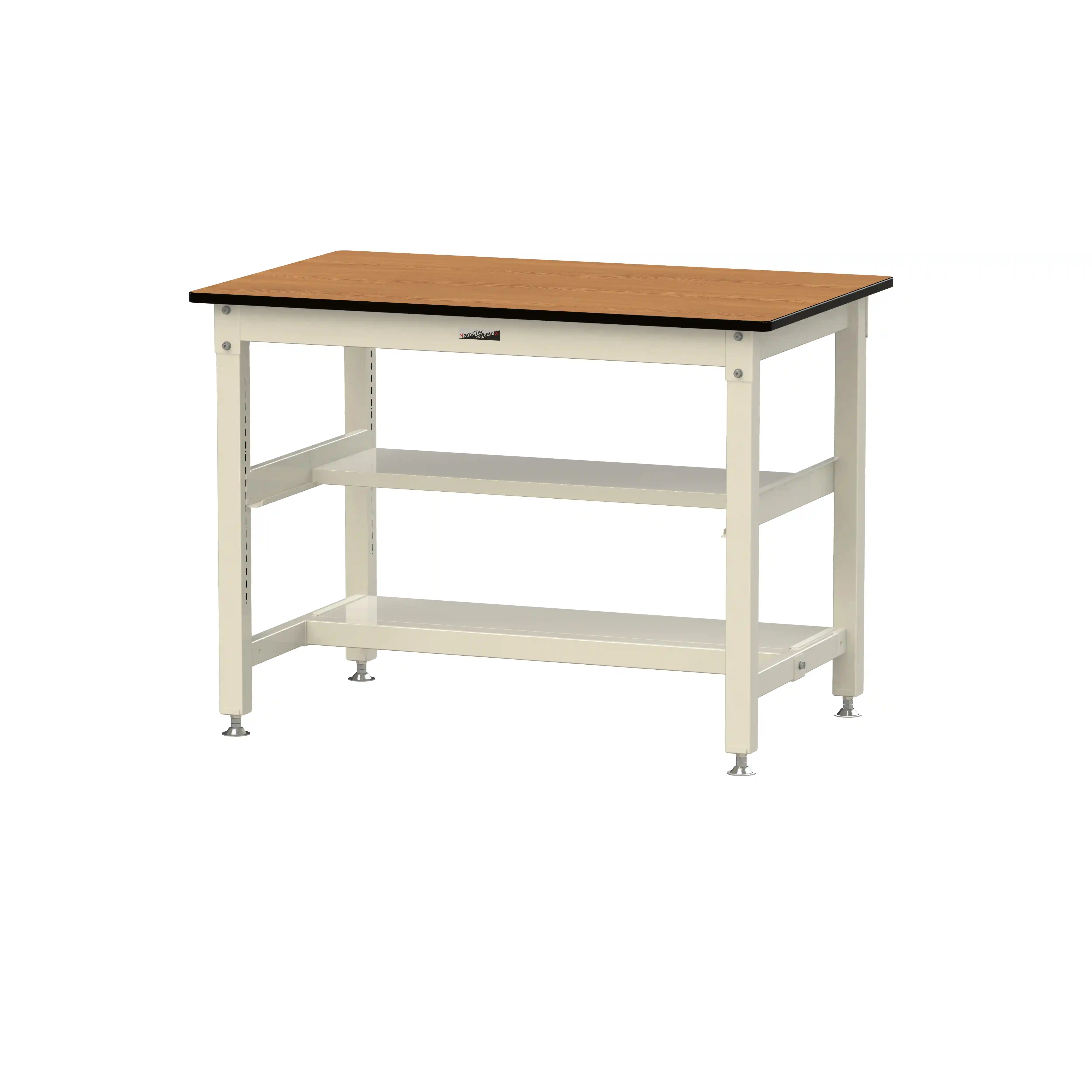 800シリーズ 固定式 中間棚付 H900mm（上下段半面棚板）