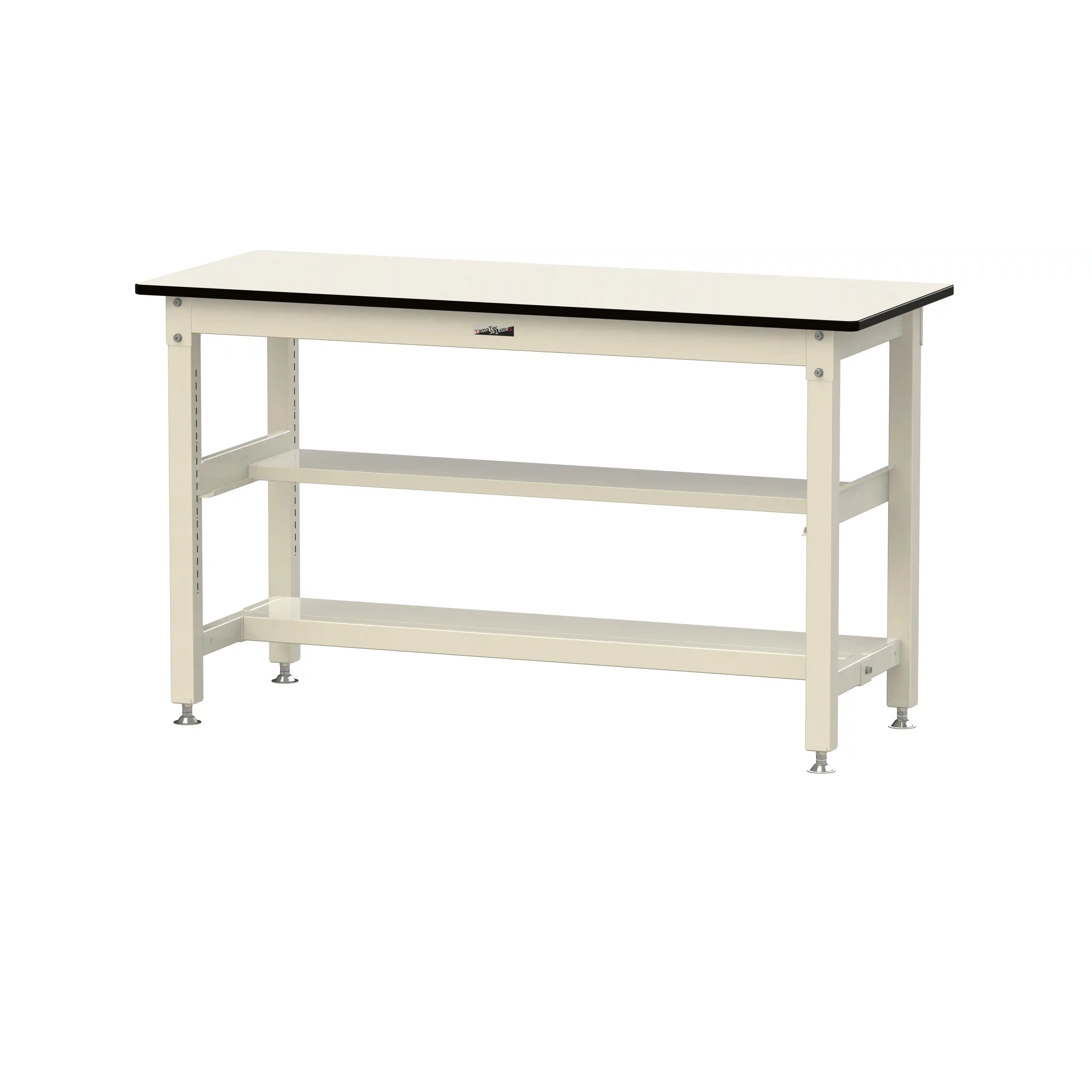 800シリーズ 固定式 中間棚付 H900mm(上下段半面棚板)