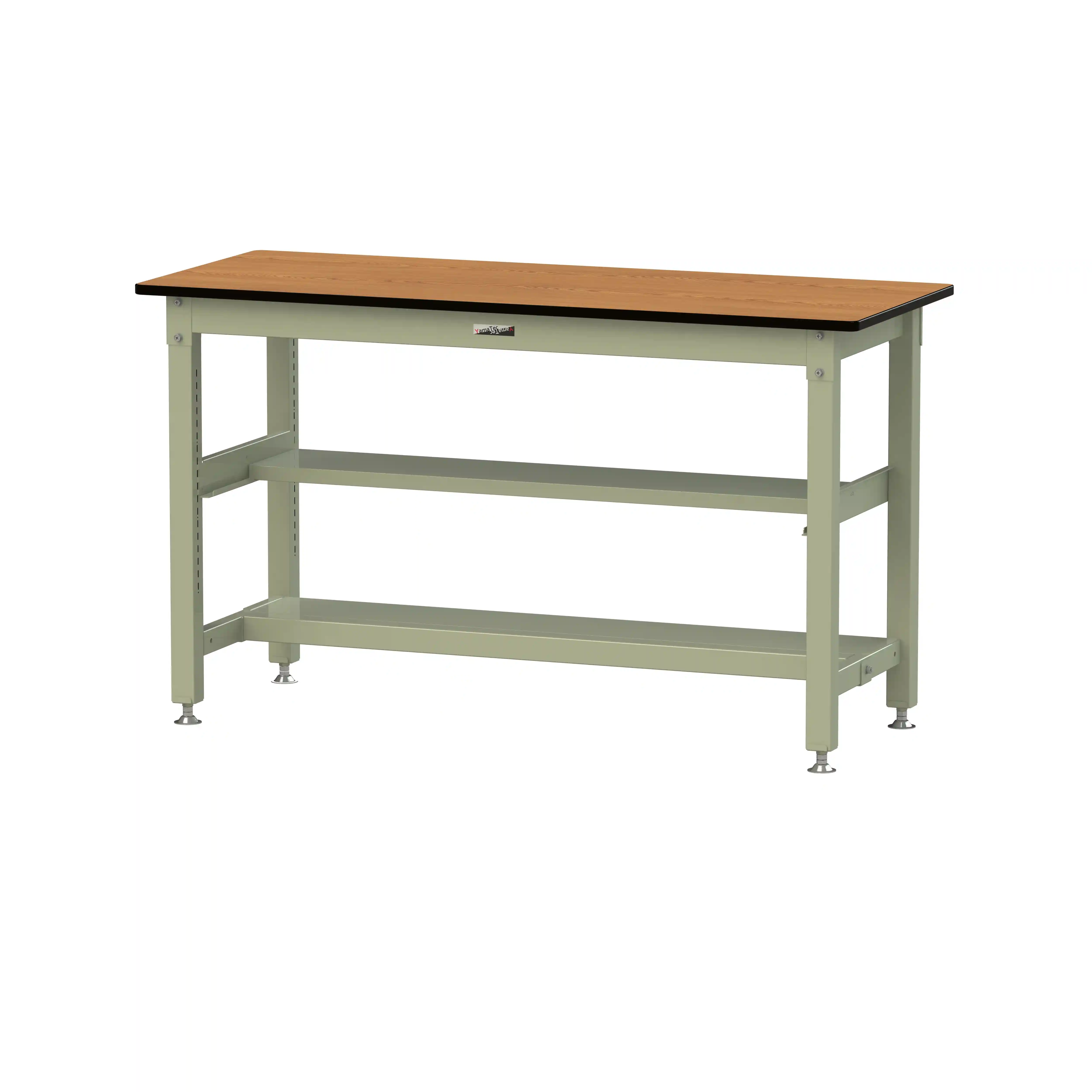 800シリーズ 固定式 中間棚付 H900mm(上下段半面棚板)