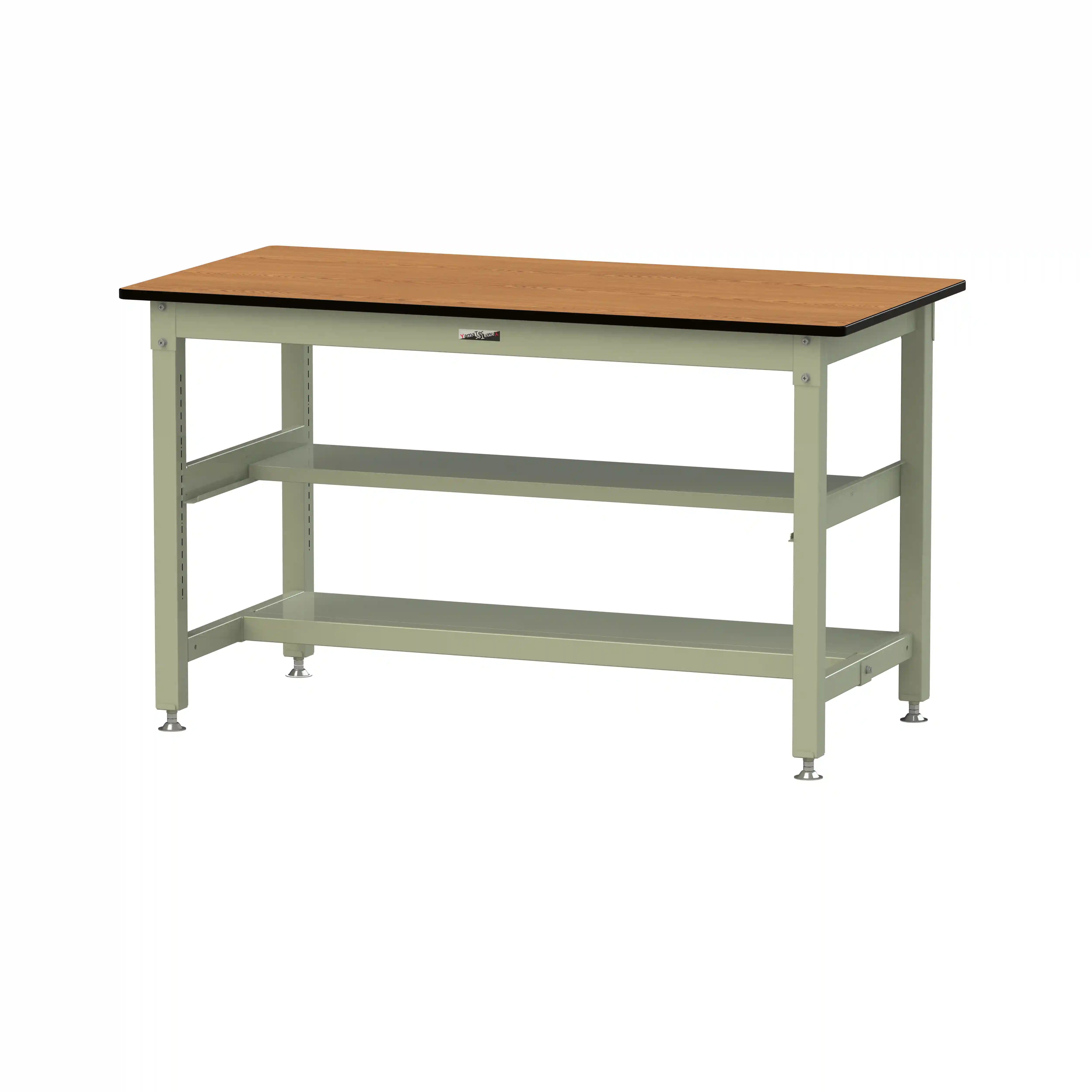 800シリーズ 固定式 中間棚付 H900mm（上下段半面棚板）