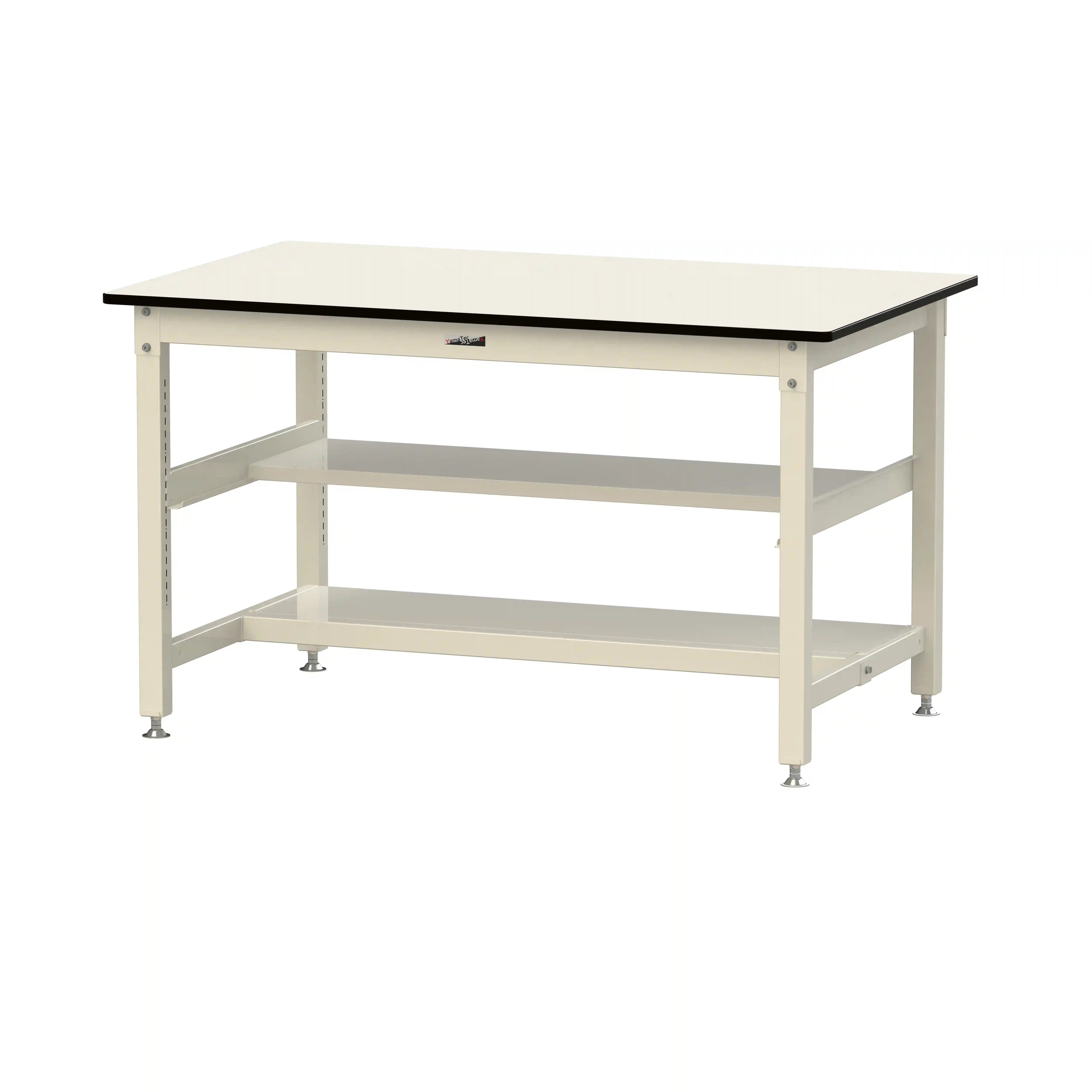 800シリーズ 固定式 中間棚付 H900mm（上下段半面棚板）